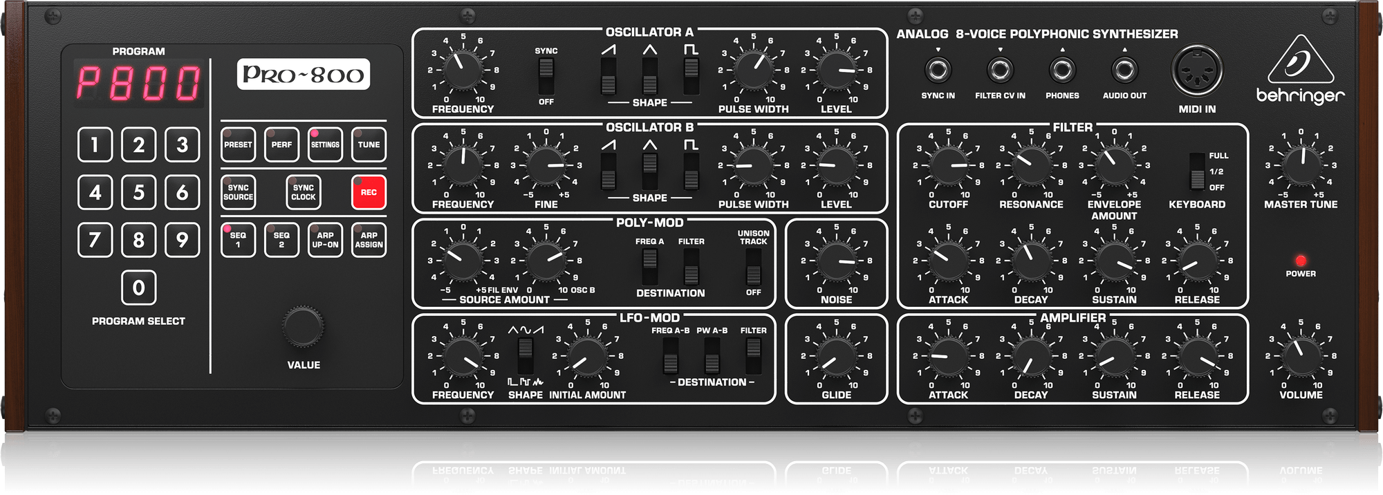 Patches for the Behringer Pro-800 — Starsky Carr