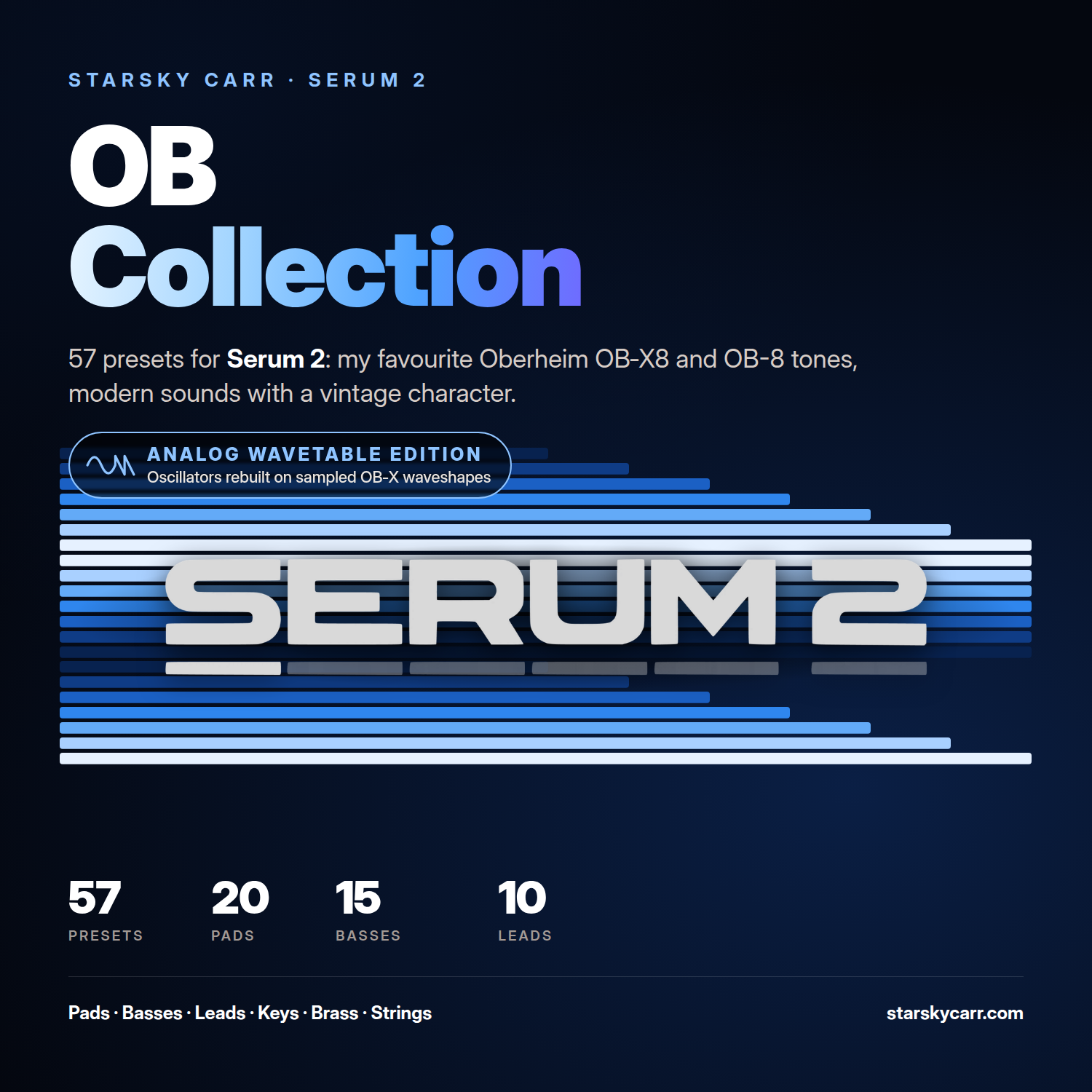 Serum 2 Vintage Oberheim // 57 Presets
