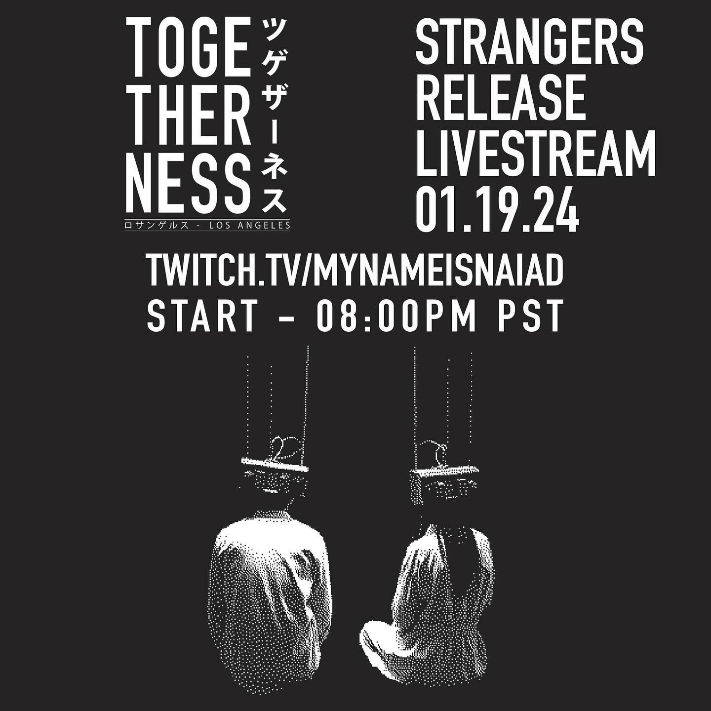 FRIDAY at 8pm PST Join me and @taylorplenn on @mynameisnaiad twitch channel for a special release livestream event. I&rsquo;ll be playing some house and other tunes and we&rsquo;ll be talking about the song and where you can score this sweet new merc