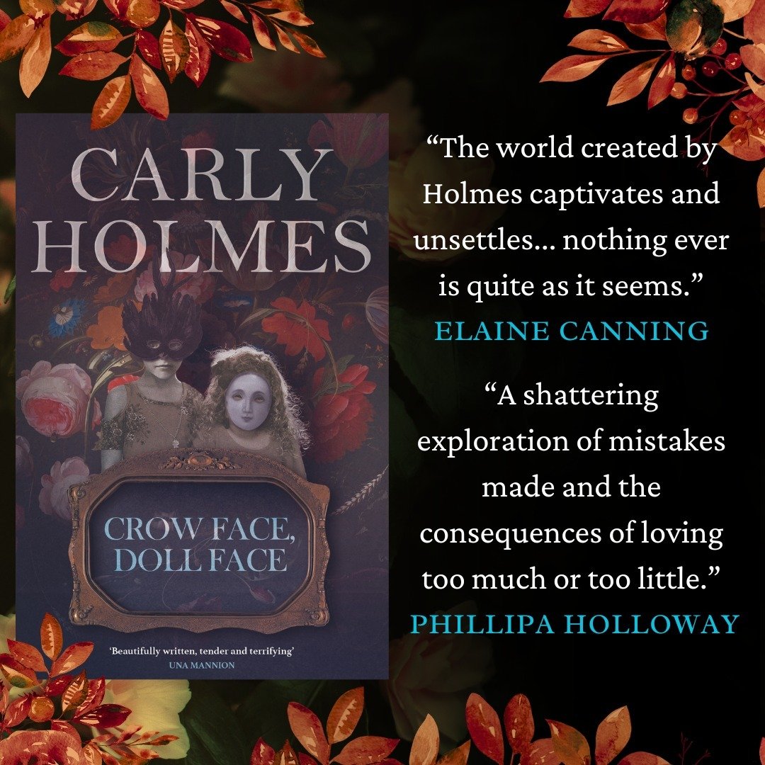Delighted to speak to @carlycrowholmes about her phenomenal, breathtaking second novel, Crow Face, Doll Face. 😍 @gwasghonnopress #writing #writingcommunity #books Link in bio and: https://www.elainecanning.co.uk/journal/crowfacedollfacecarlyholmes