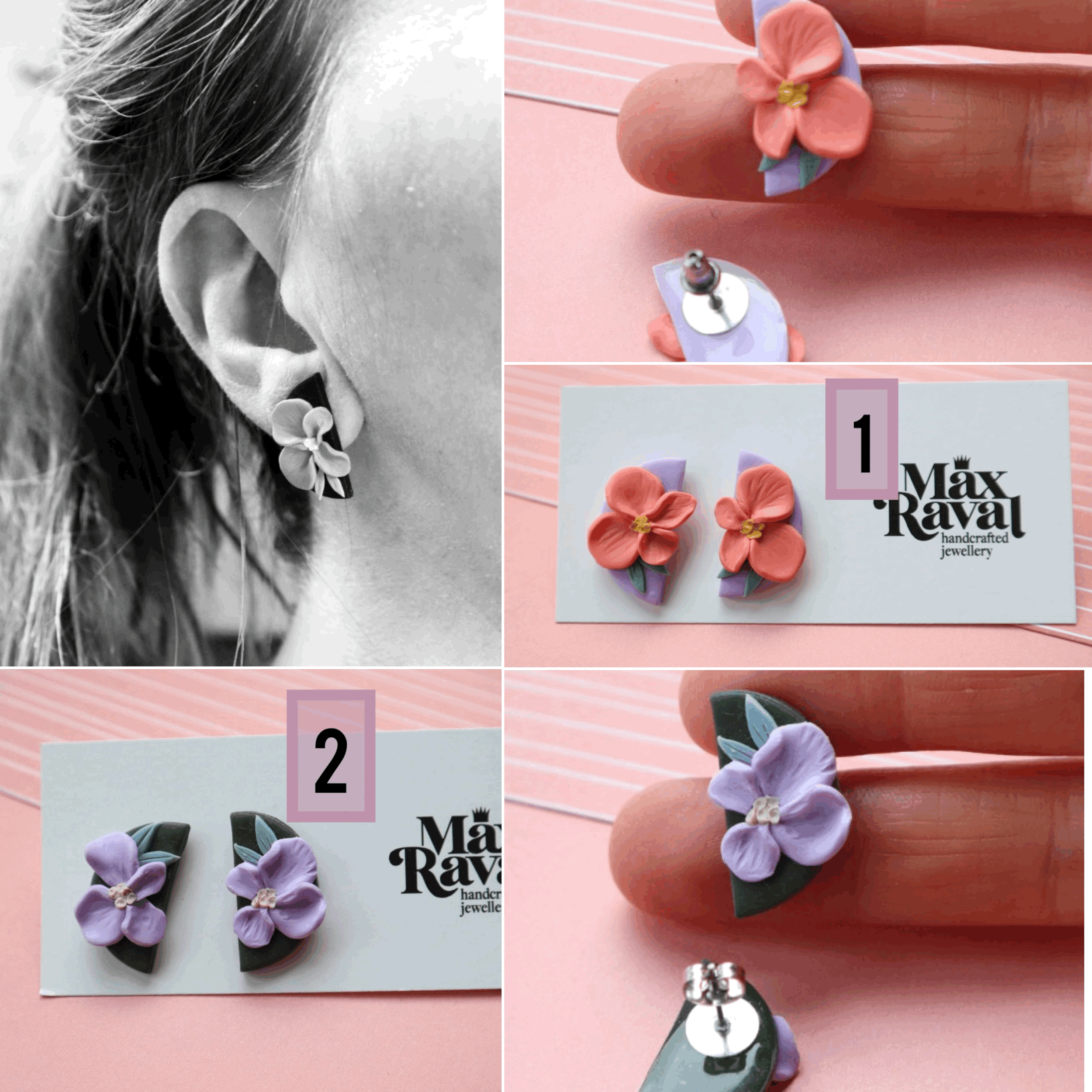 Ohrstecker M, UNIKAT-SALE