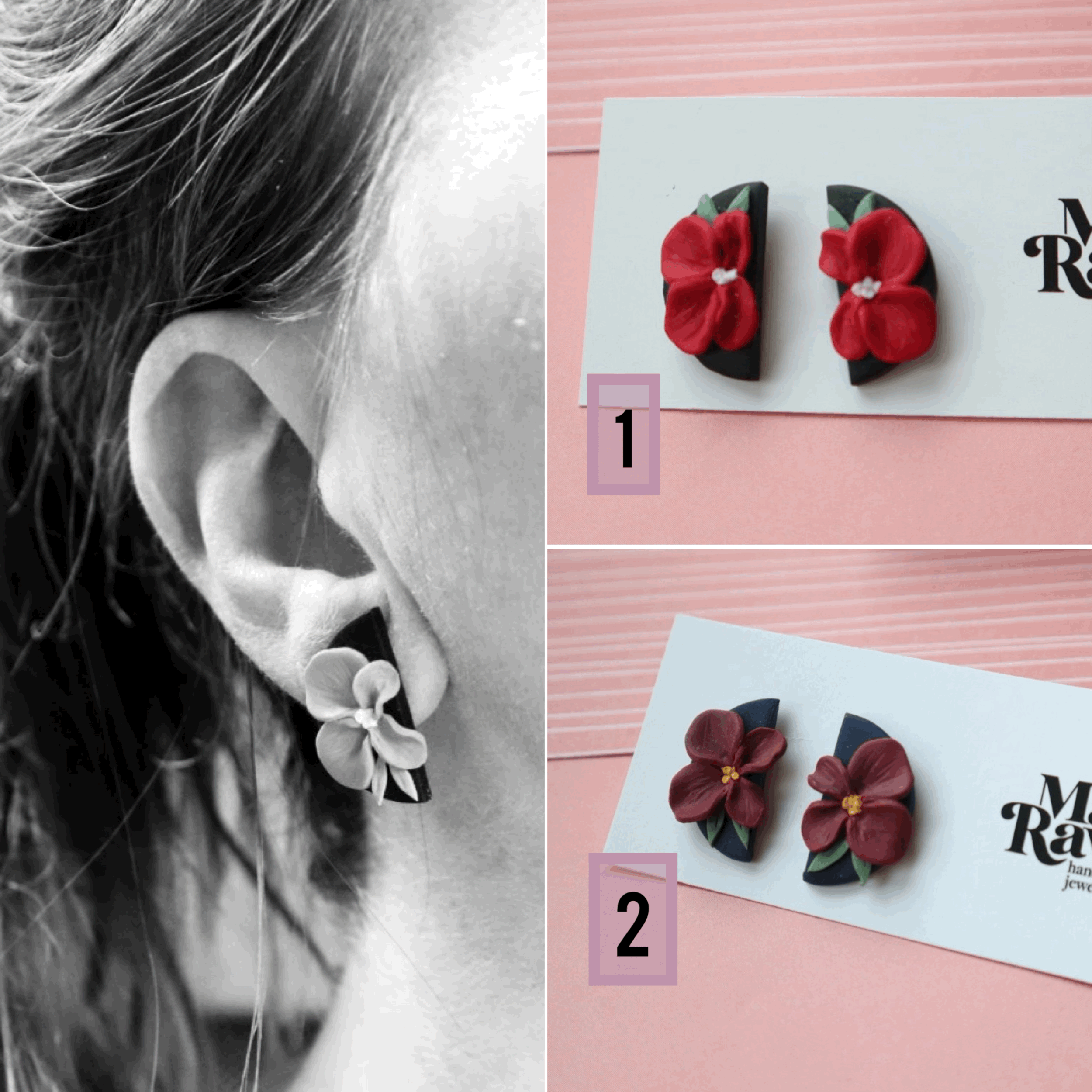 Ohrstecker M, UNIKAT-SALE