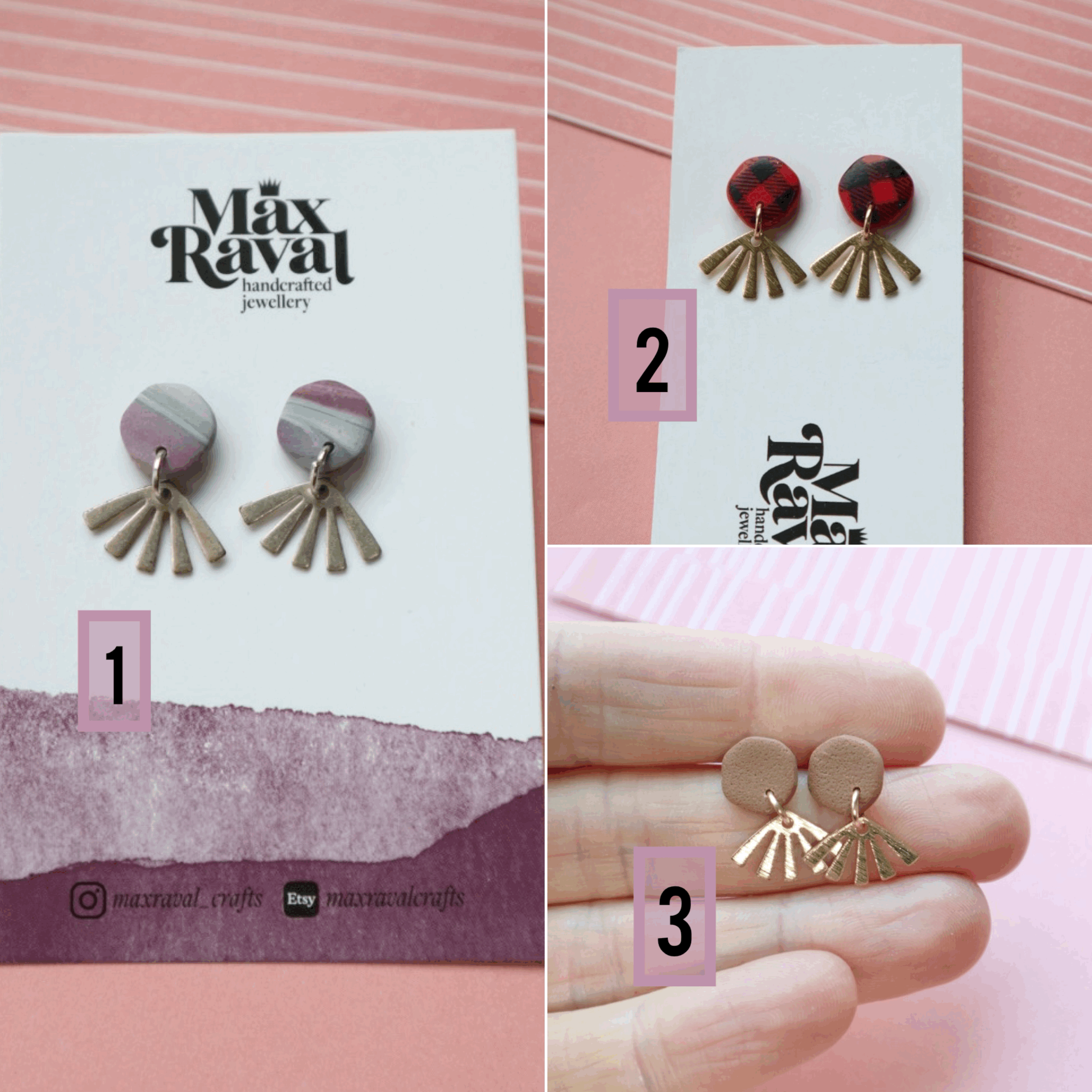 Ohrstecker, UNIKAT-SALE