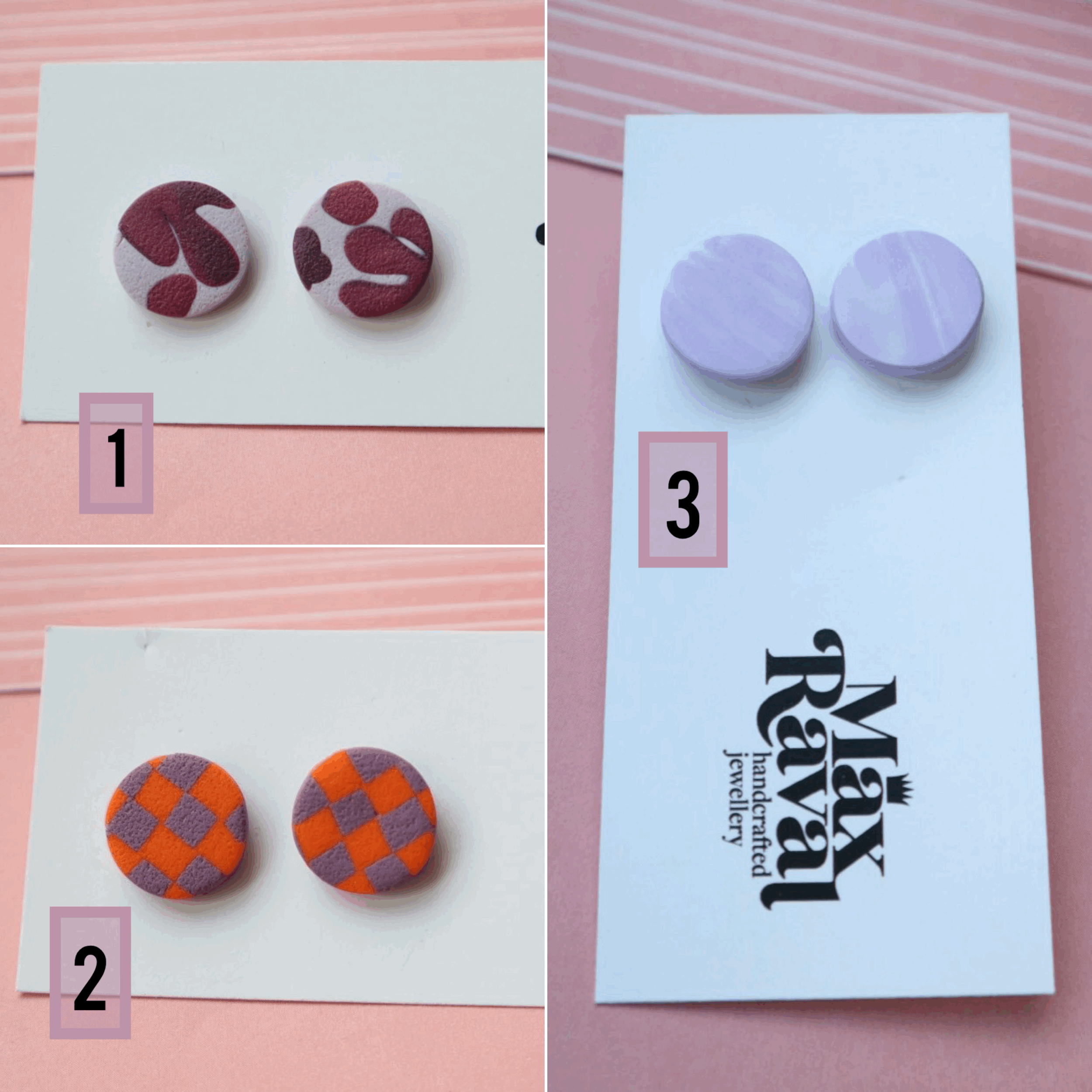 Ohrstecker M, UNIKAT-SALE