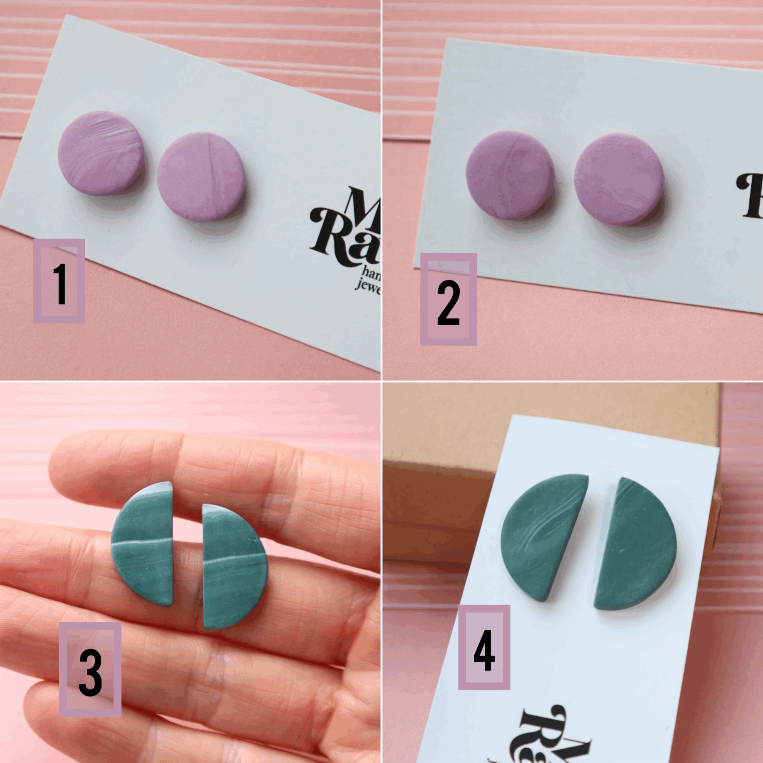 Ohrstecker M, UNIKAT-SALE