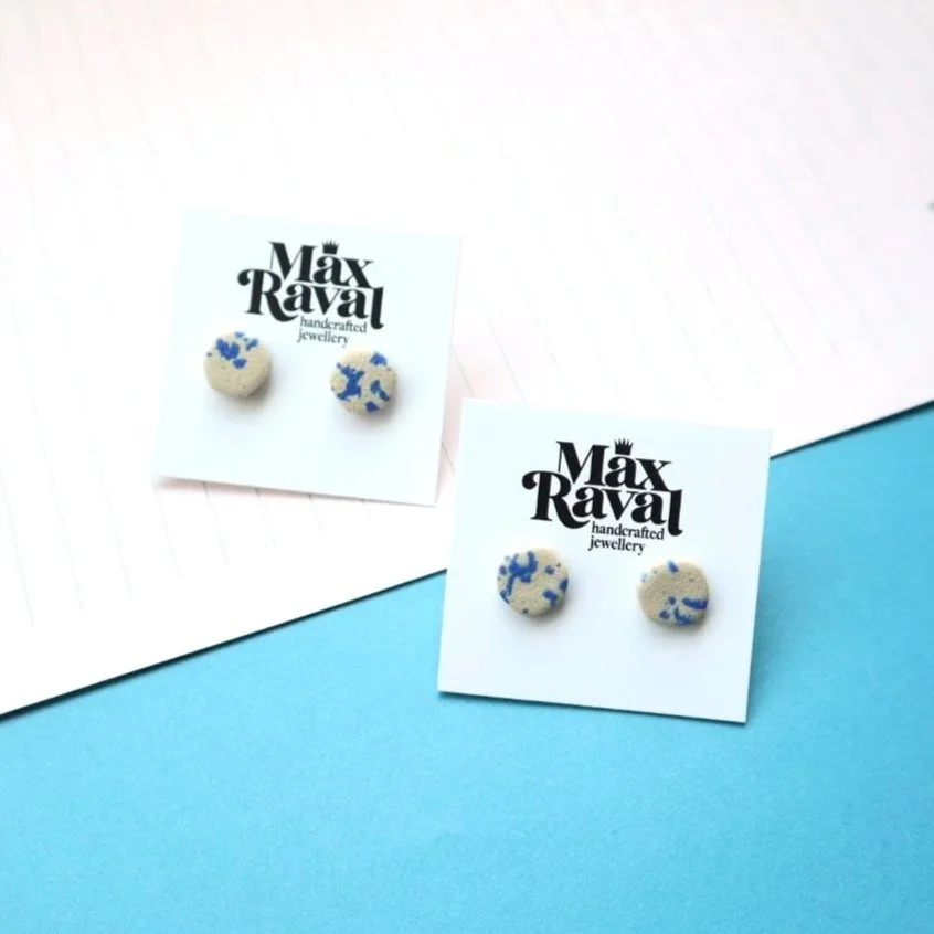 Ohrstecker S - Sandstone blue