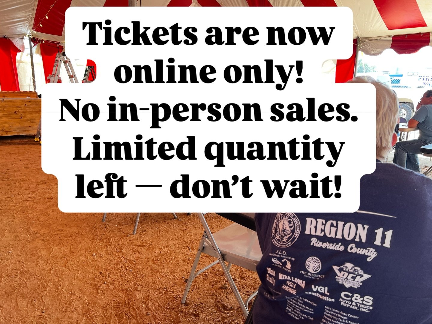 🚨 UPDATE: Less Than 100 Tickets Left! 🚨

All ticket sales are now online only &mdash; no more in-person sales. 🎟️

This event is almost SOLD OUT and we don&rsquo;t want you to miss it. Secure your spot now before they&rsquo;re all gone!

#JurupaVa