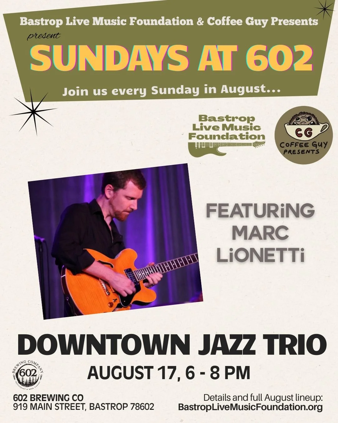 Downtown Jazz Trio at 602