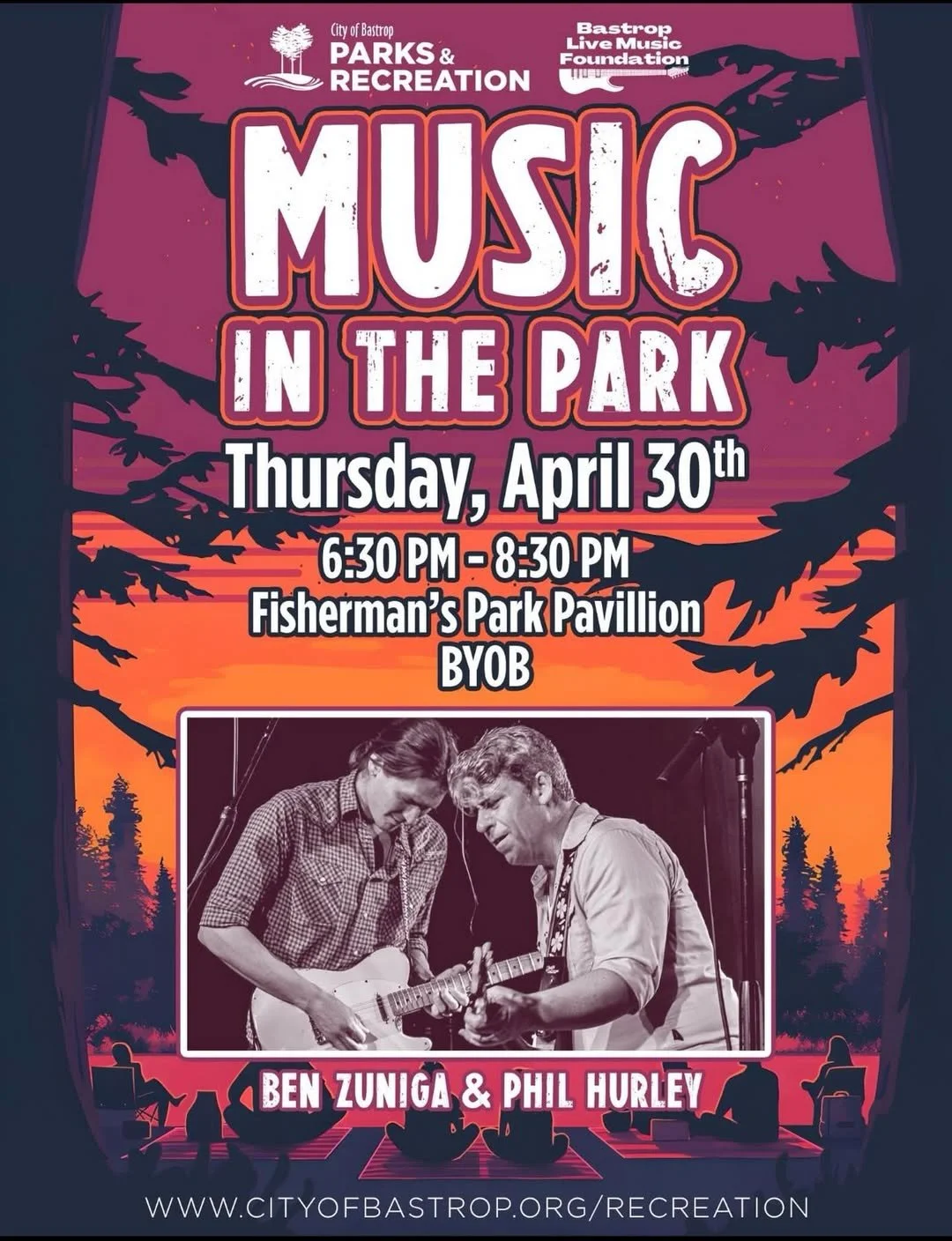 Music In The Park - Ben Zuniga and Phil Hurley