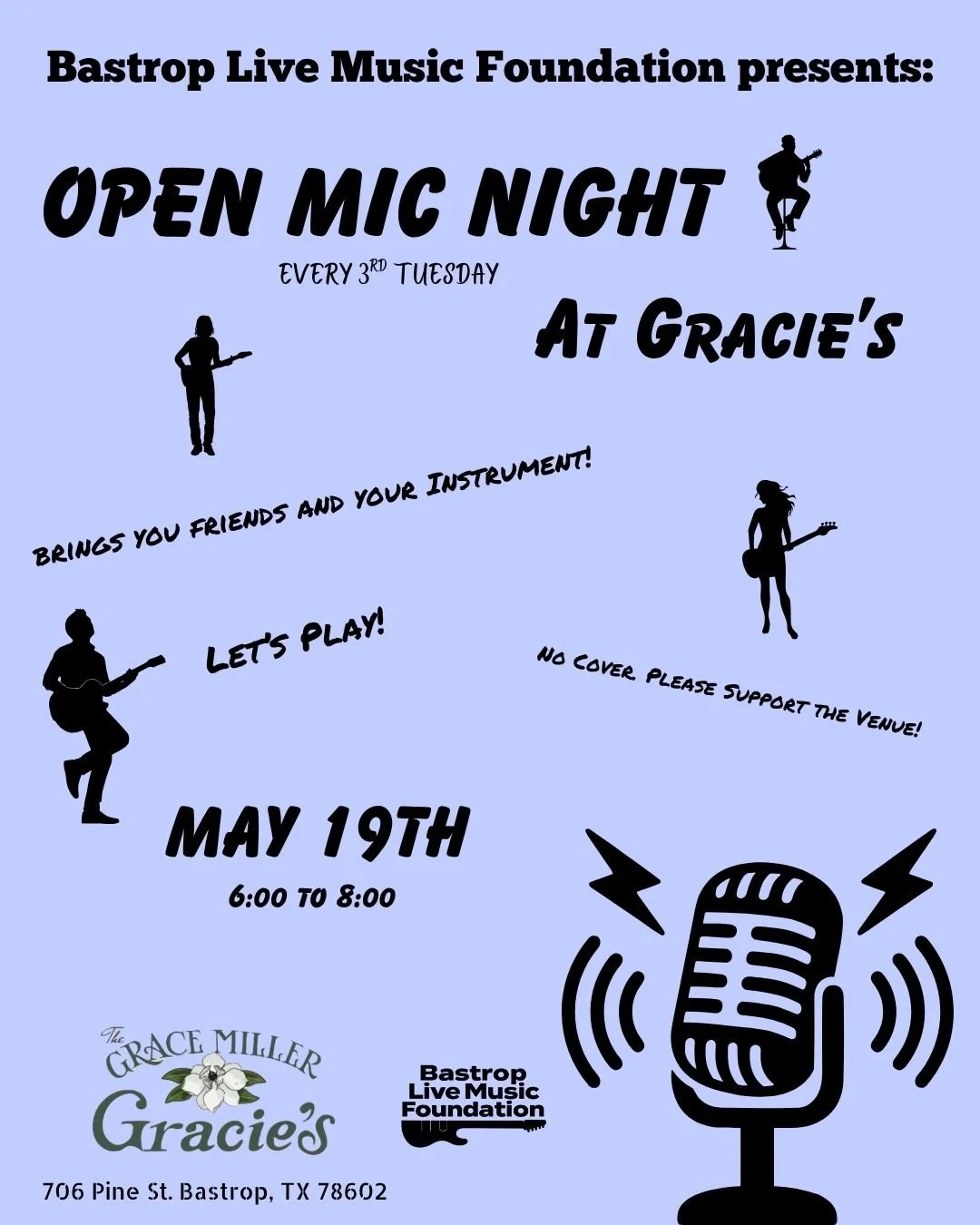 Open Mic At Gracie's