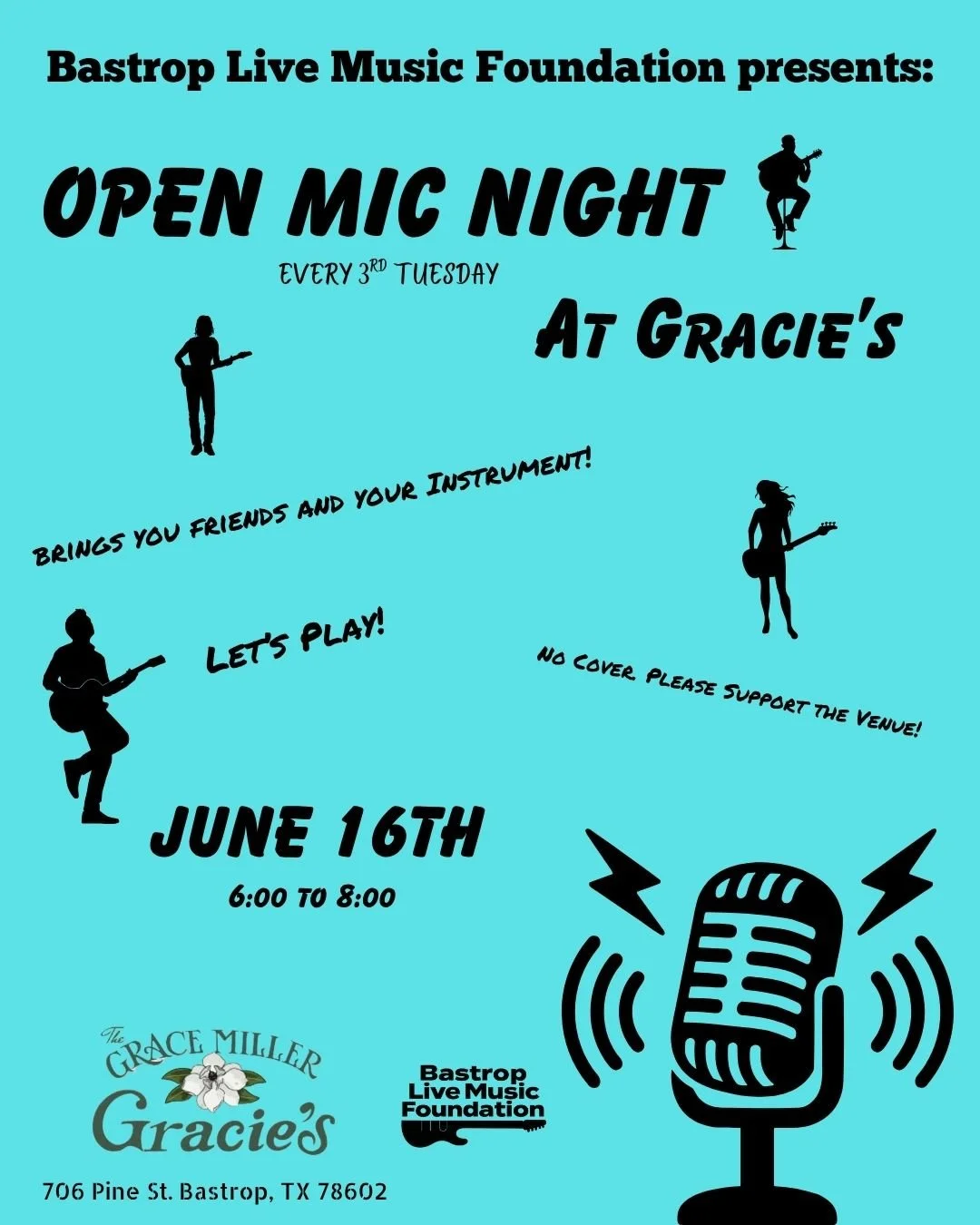 Open Mic At Gracie's