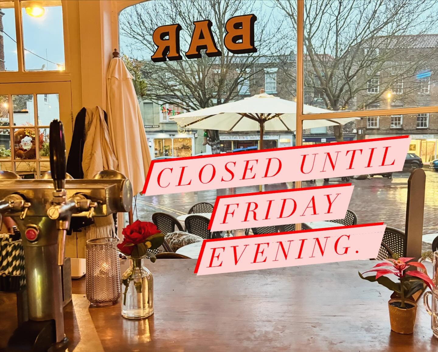 Weekend vibes only this January! Closed weekdays, DM for weekend bookings. 🦊