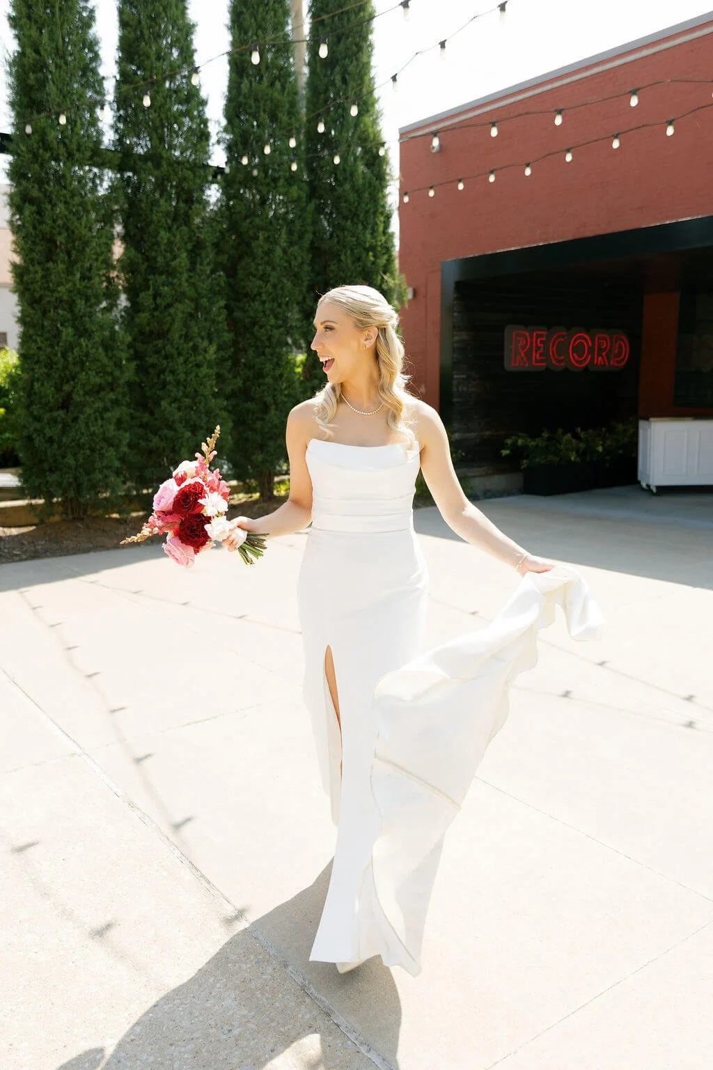 COURTNEY PAIGE WEDDING PHOTOGRAPHY | THE RECORD DOWNTOWN | BLOSSOM BEAUTY BRIDAL AND WEDDING HAIR AND MAKEUP