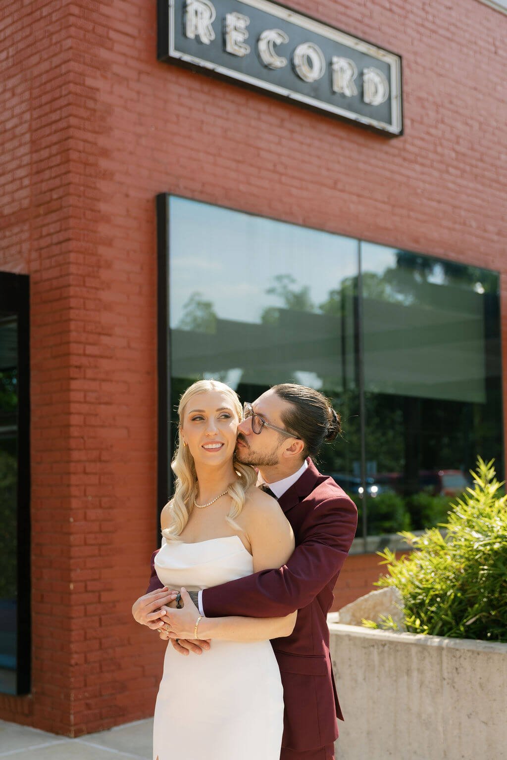 COURTNEY PAIGE WEDDING PHOTOGRAPHY | THE RECORD DOWNTOWN | BLOSSOM BEAUTY BRIDAL AND WEDDING HAIR AND MAKEUP