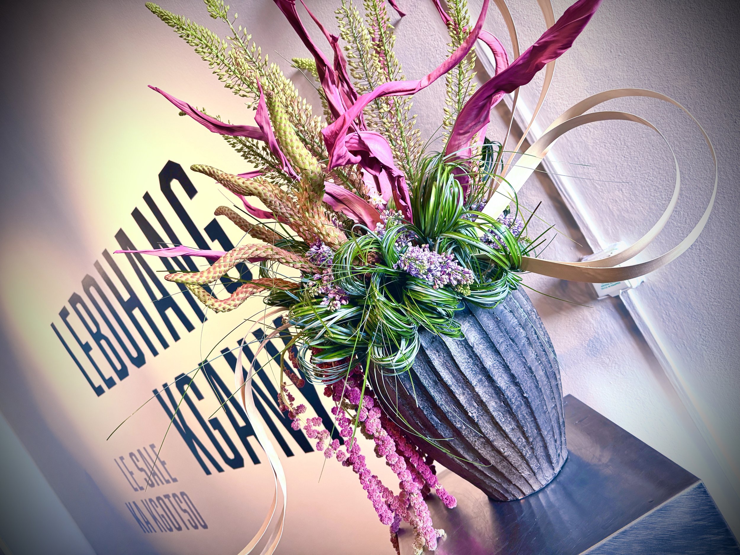Luxury events floral arrangements. John Young Stockholm