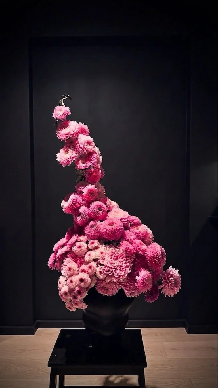 Exhibition florals for Fotografiska Stockholm - Lotta Antonsson