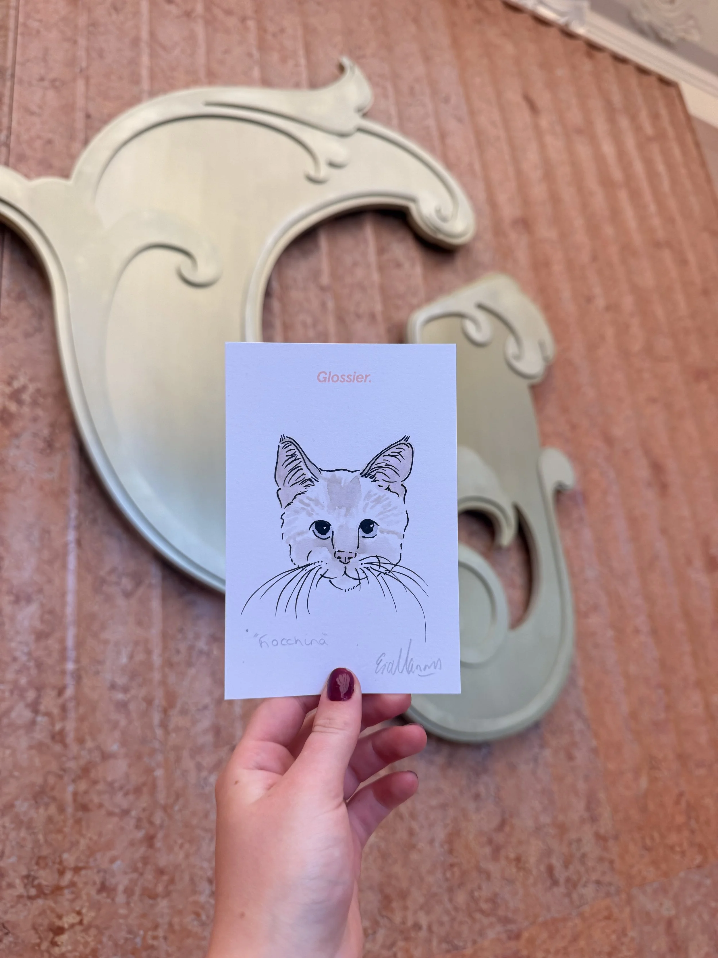 My Glossier Pet Painting Experience