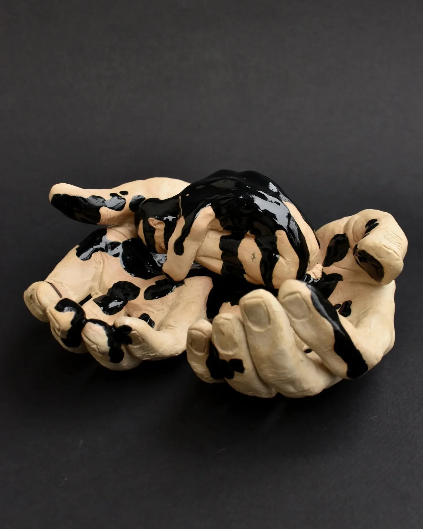 de-oiling baby birds
ceramics, 2025

&bull;
&bull;
&bull;
&bull;
&bull;
&bull;
&bull;

#ceramics #ceramicsmagazine #sculpture #art #womenceramistmonth