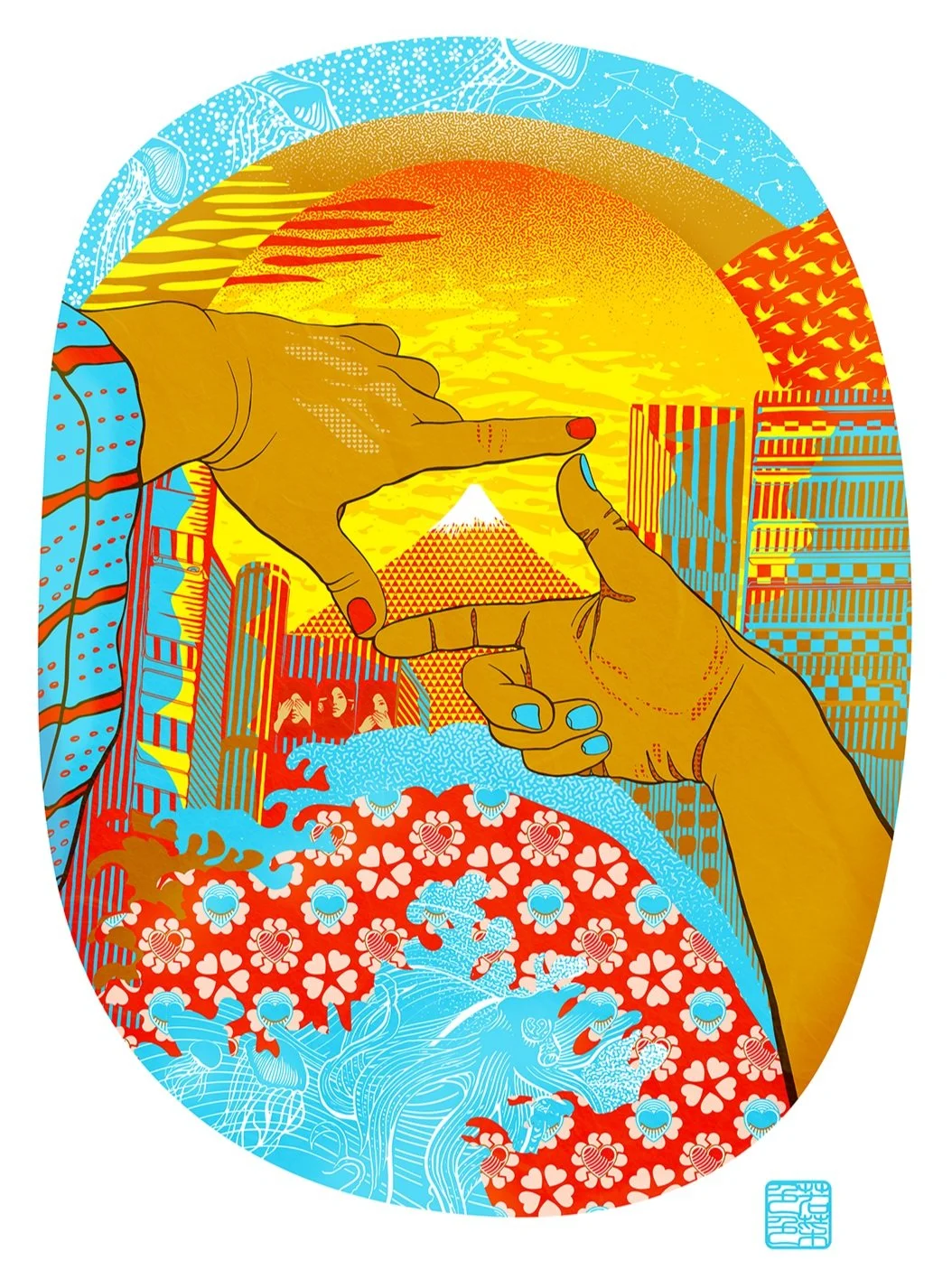 Beyond the Horizon - Pigment based Print