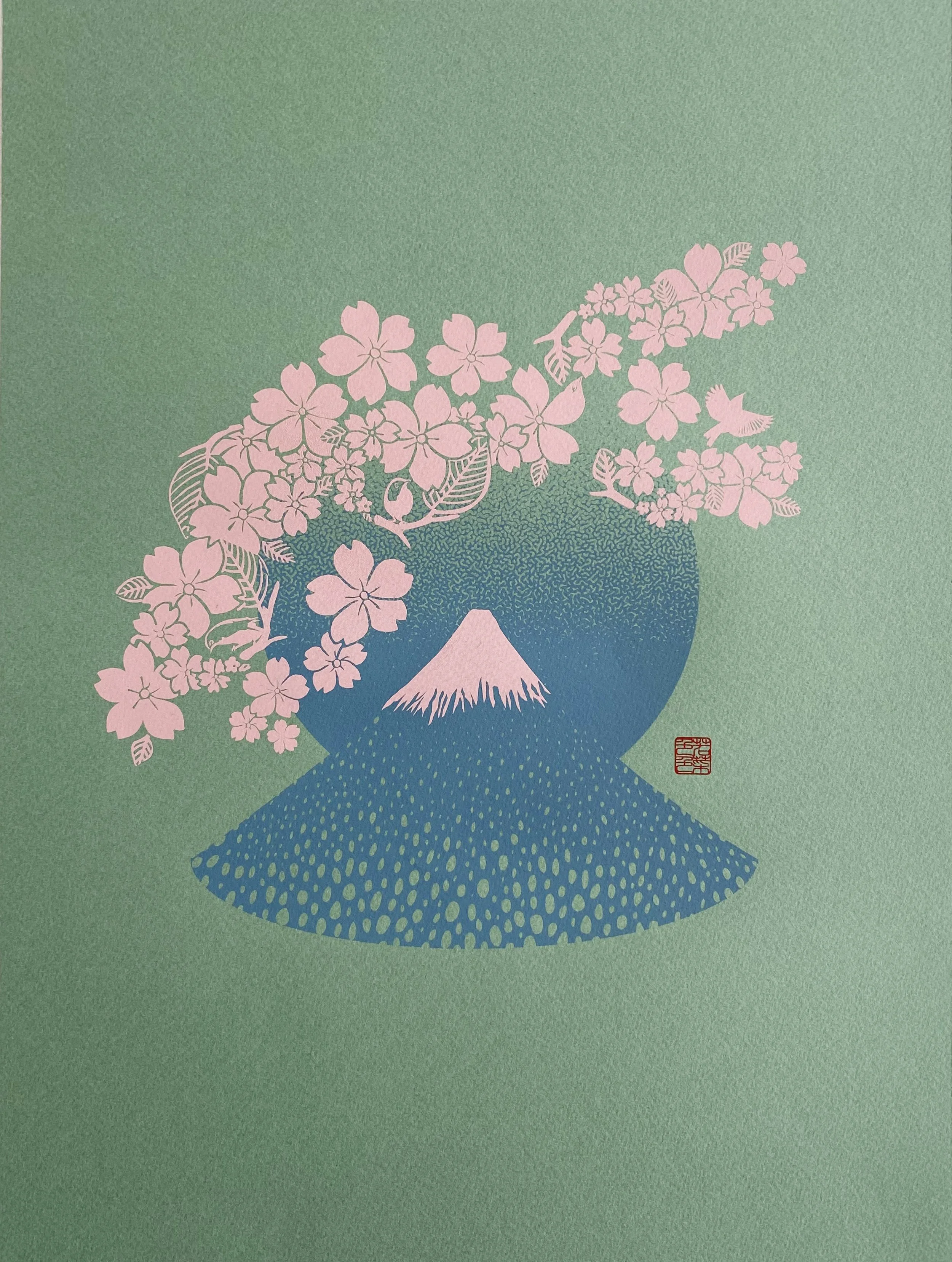 Sakura - screen print