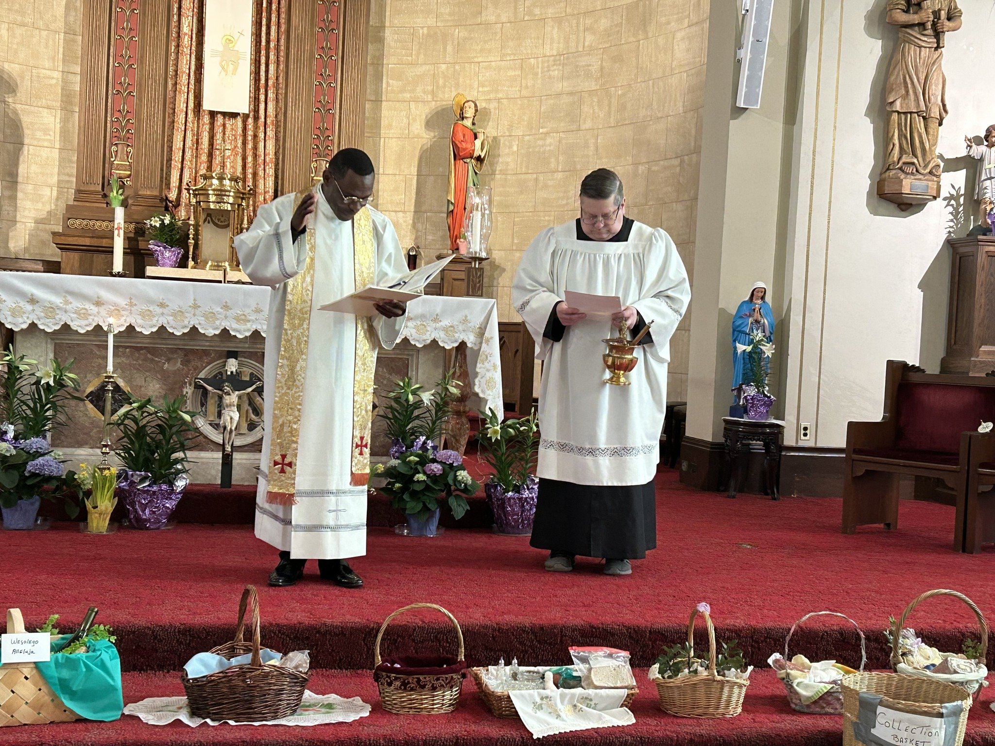Blessing of the Food Holy Saturday Morning 2026