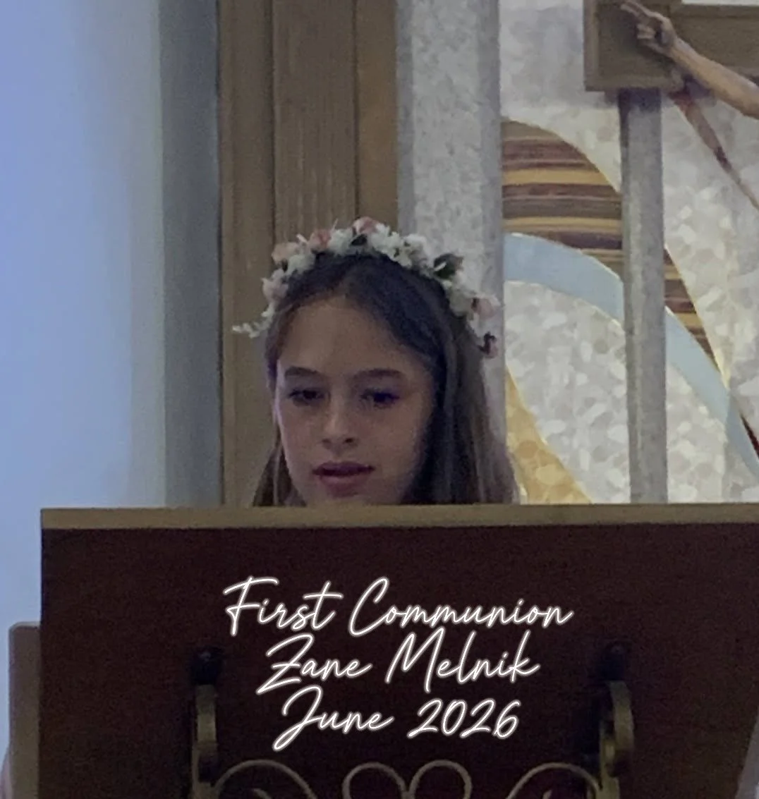 1st Communion Zane Melnik June 2026
