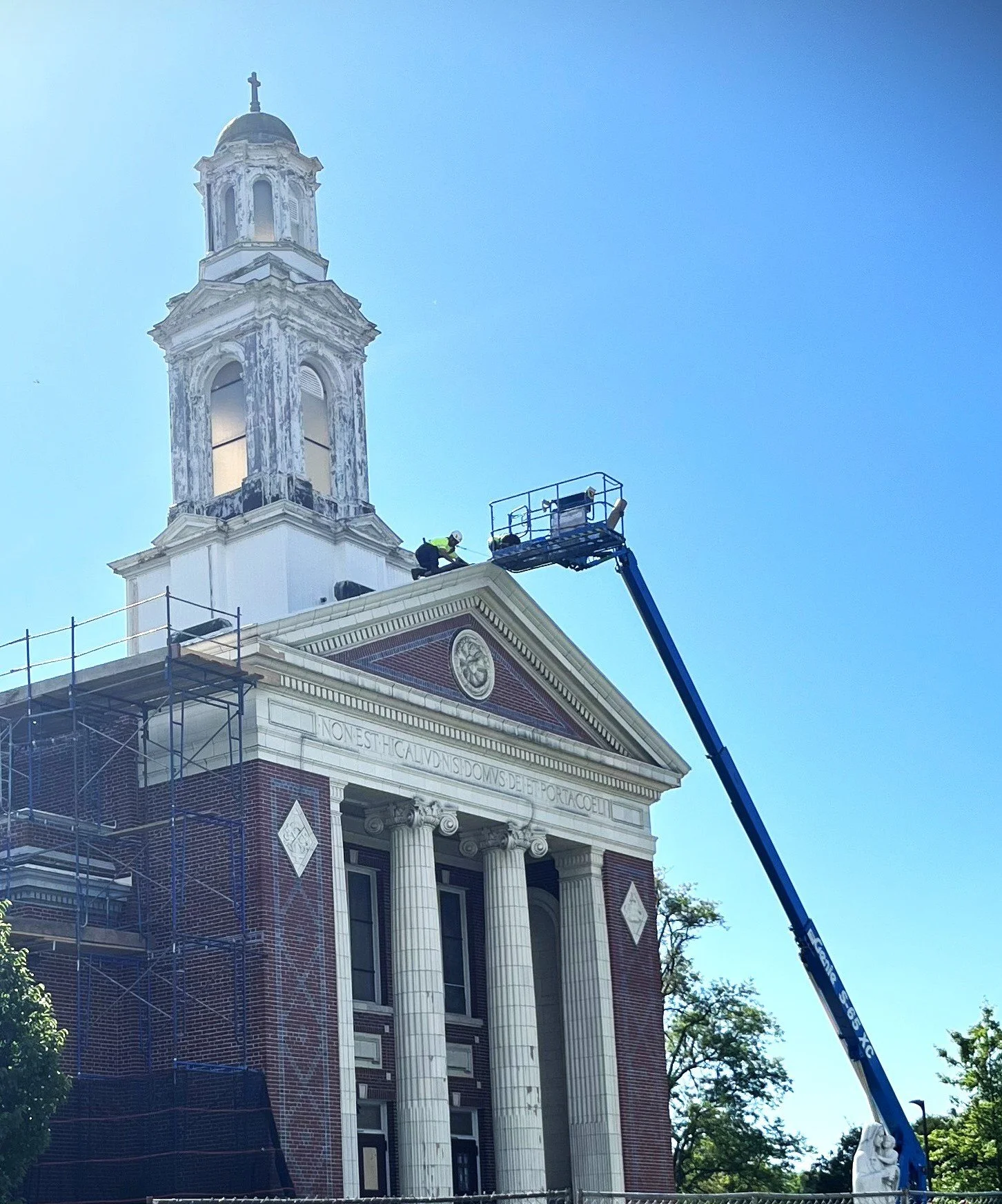 repairs in progress, May 28, 2026