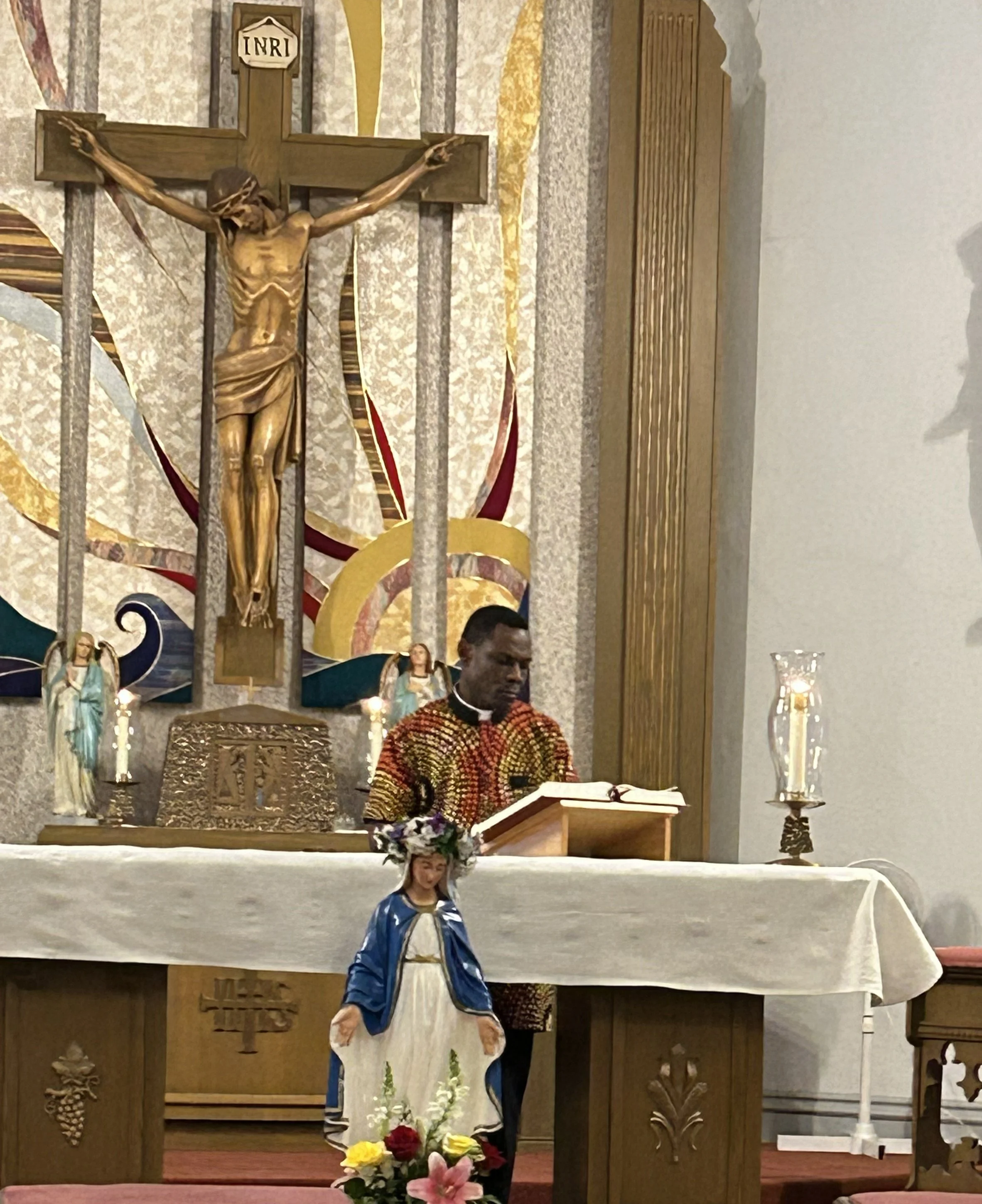 Preparing for Memorial Day Mass
