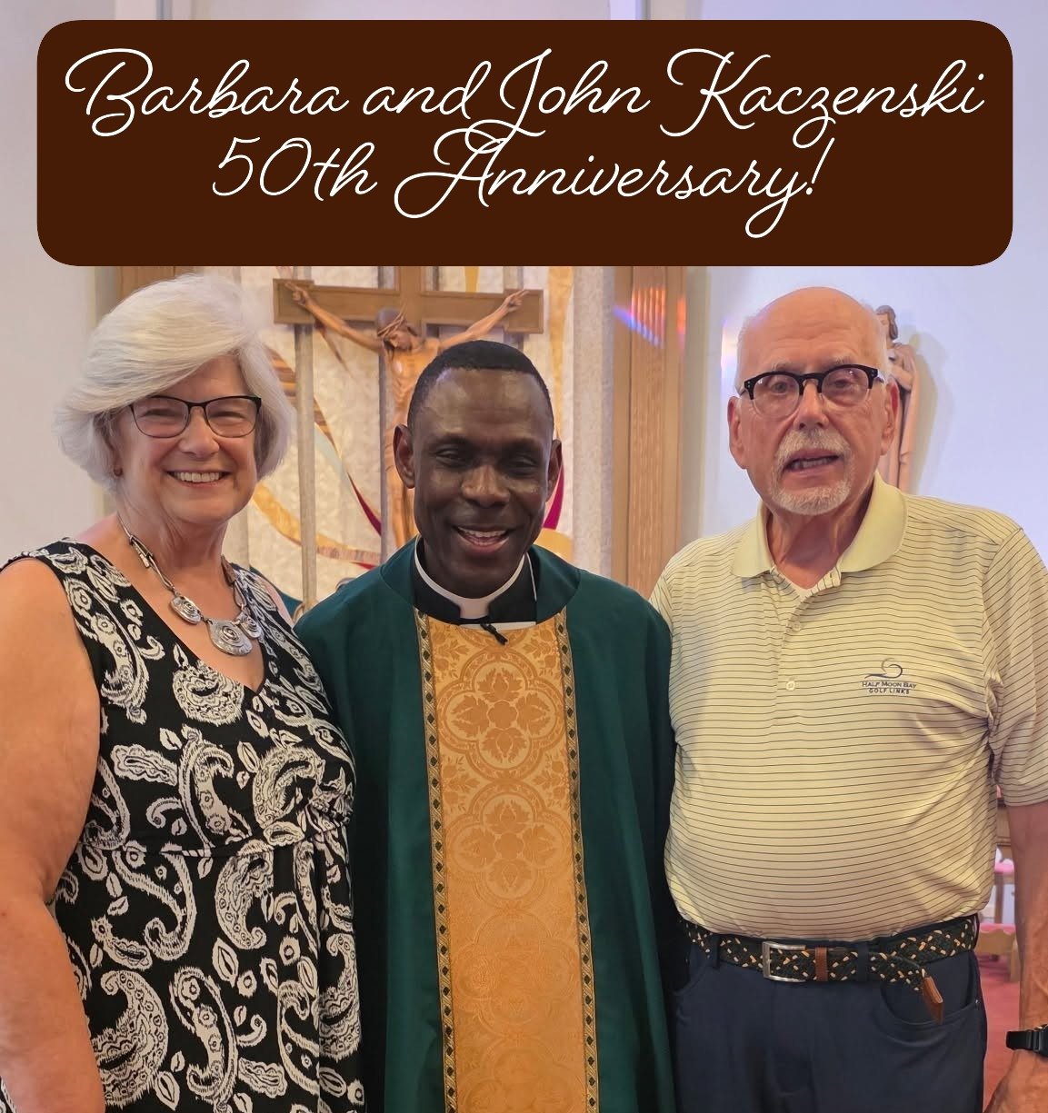 Barbara and John K. 50th anniversary