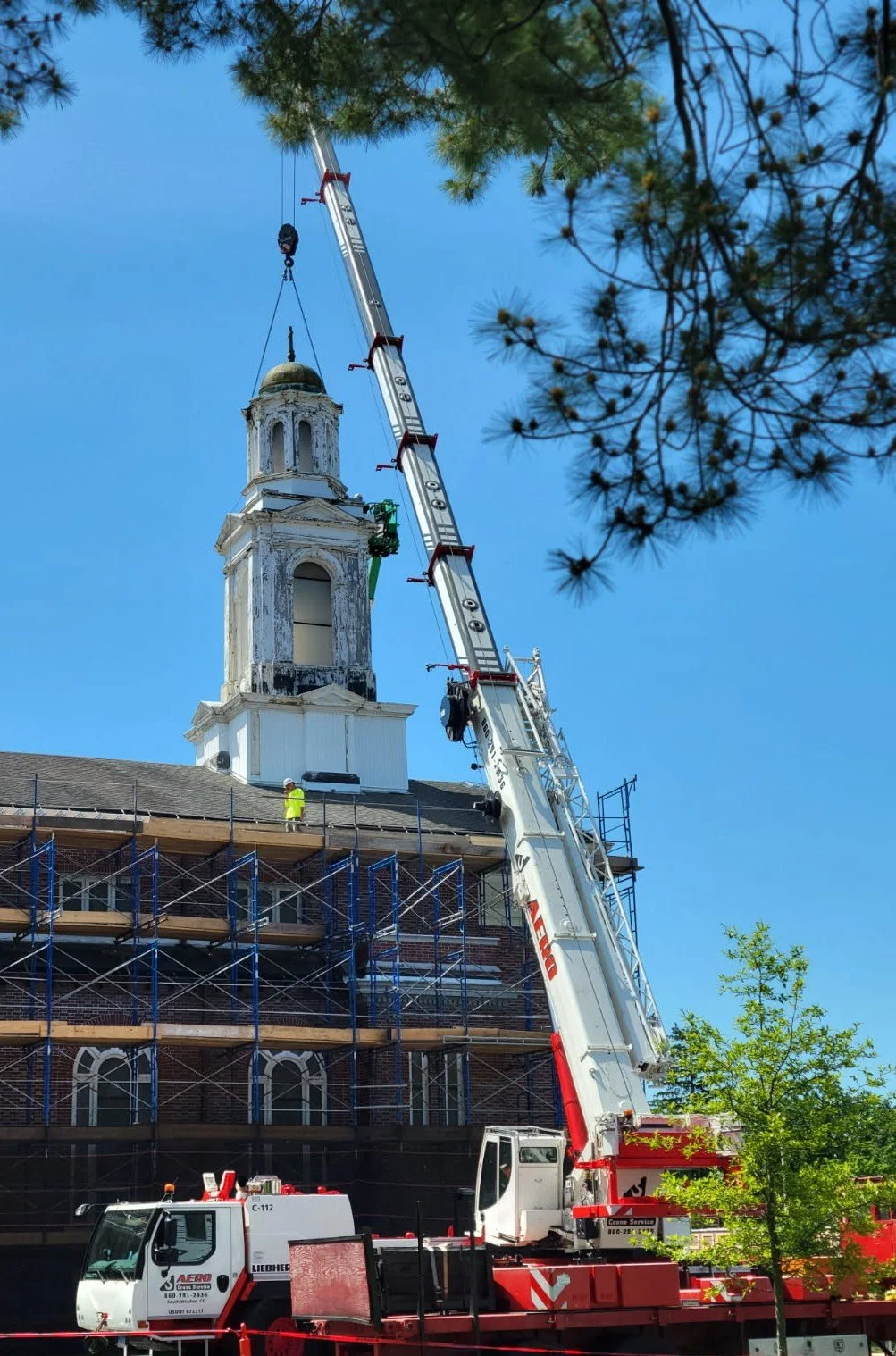 Steeple removal preparation 6/2/2026