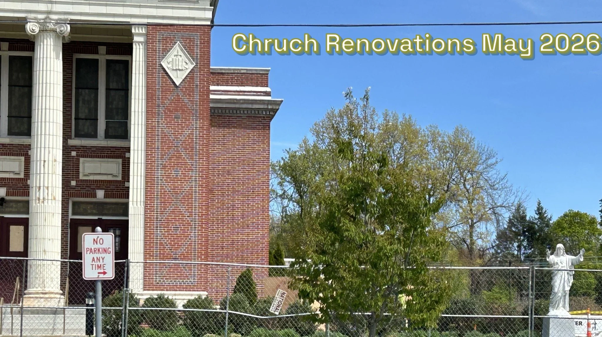 May 2026 church renovations