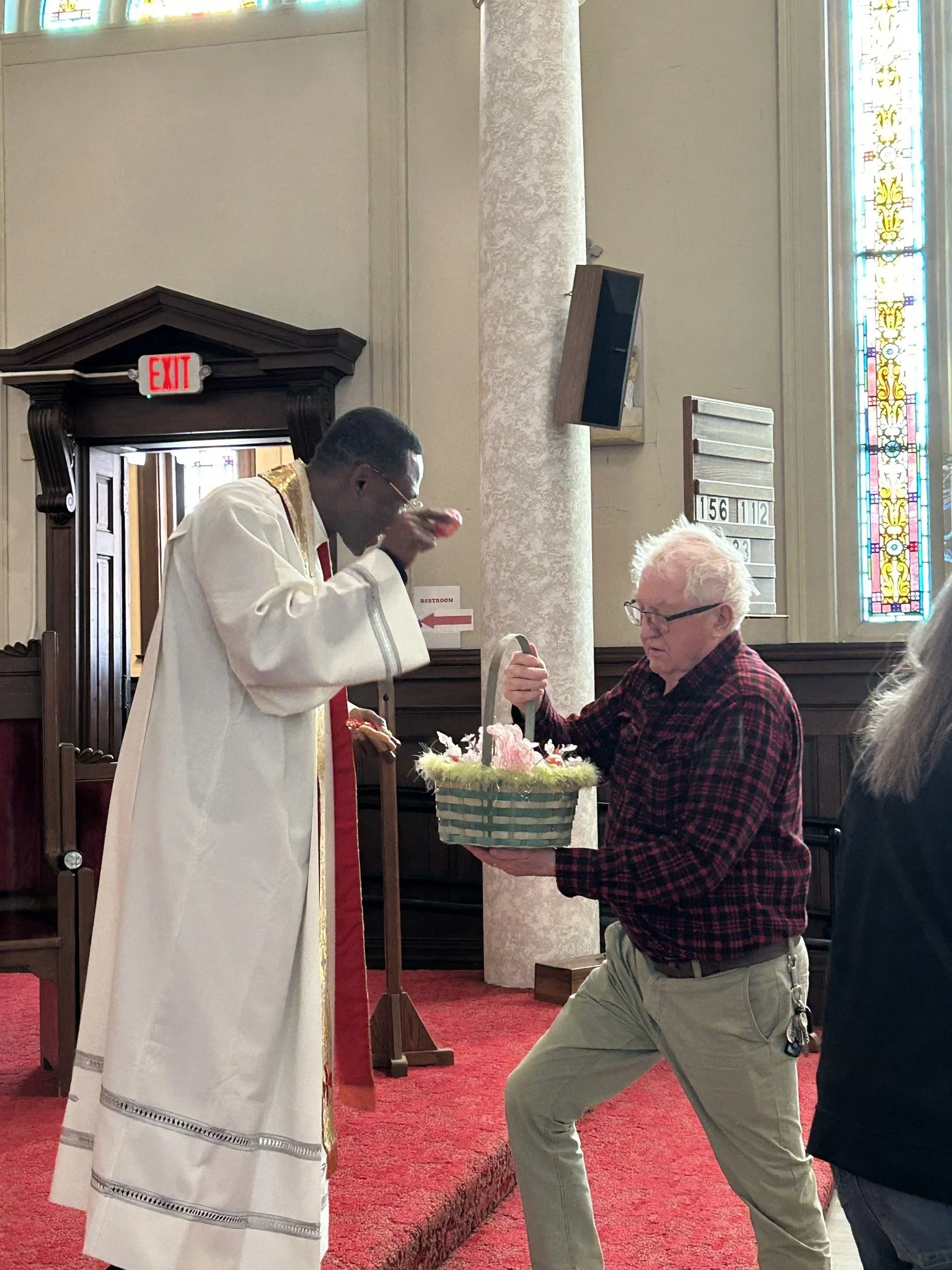Blessing of the Food Holy Saturday Morning 2026