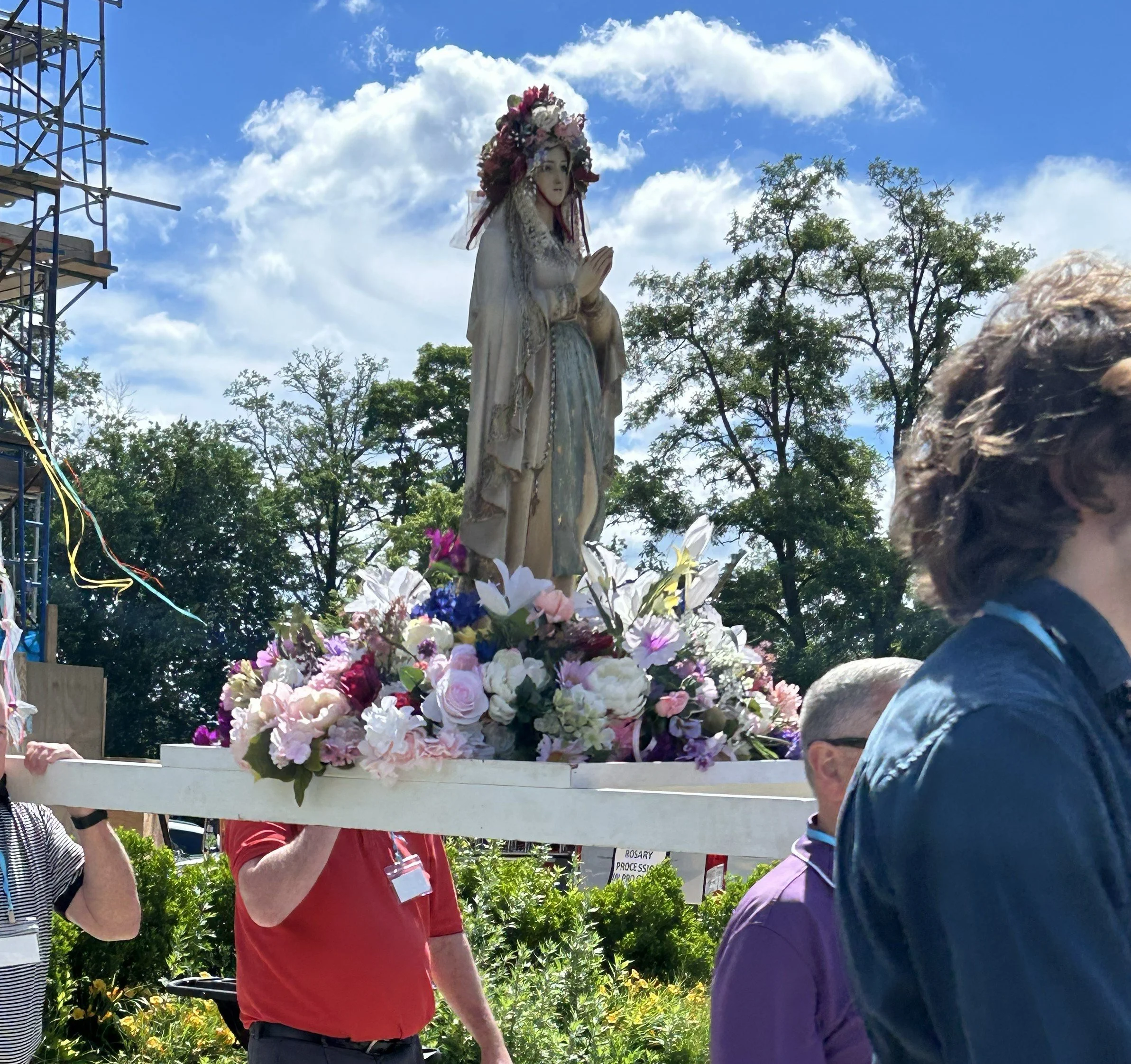 Eucharistic Rosary procession June 2026