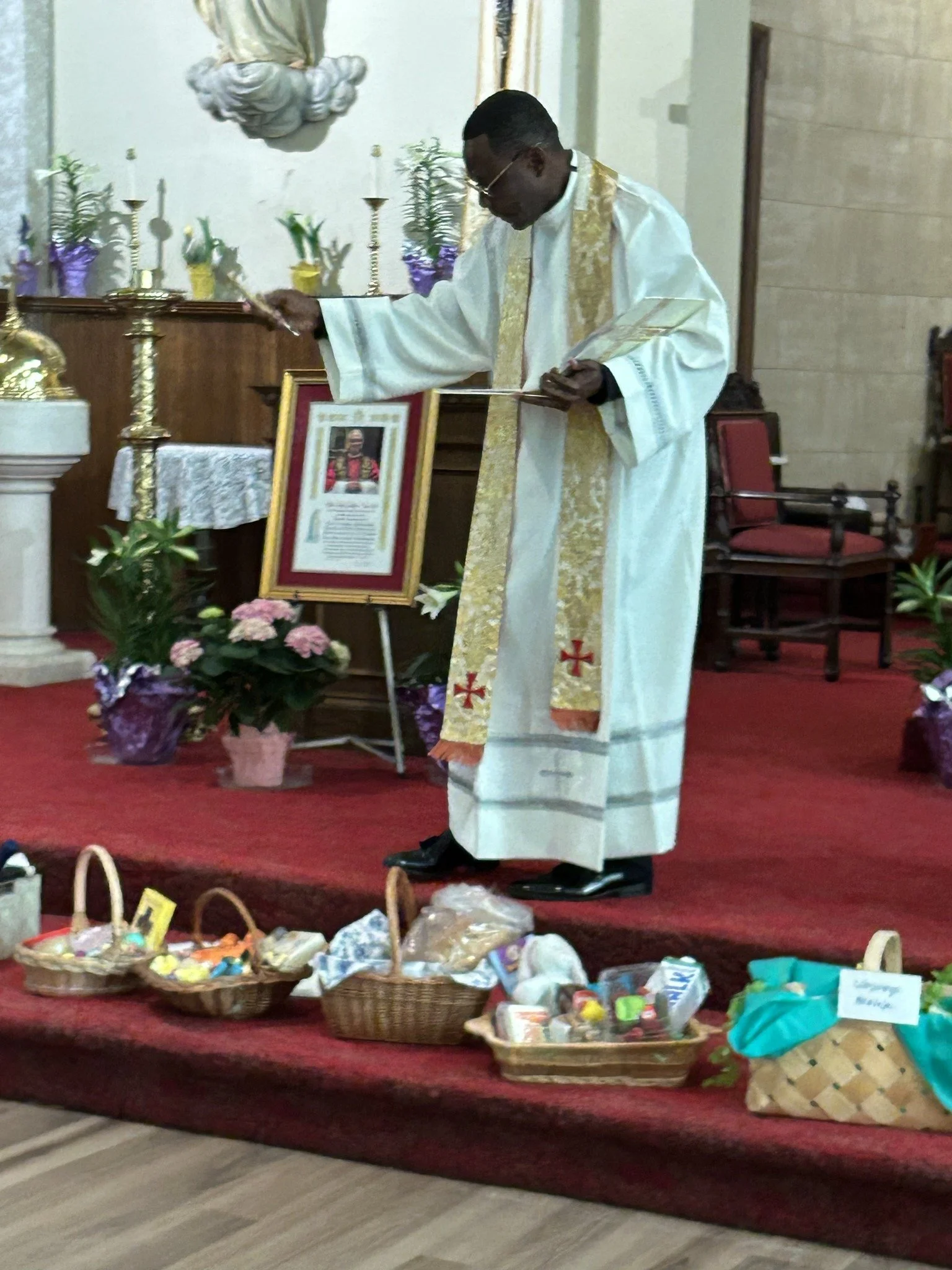 Blessing of the Food Holy Saturday Morning 2026