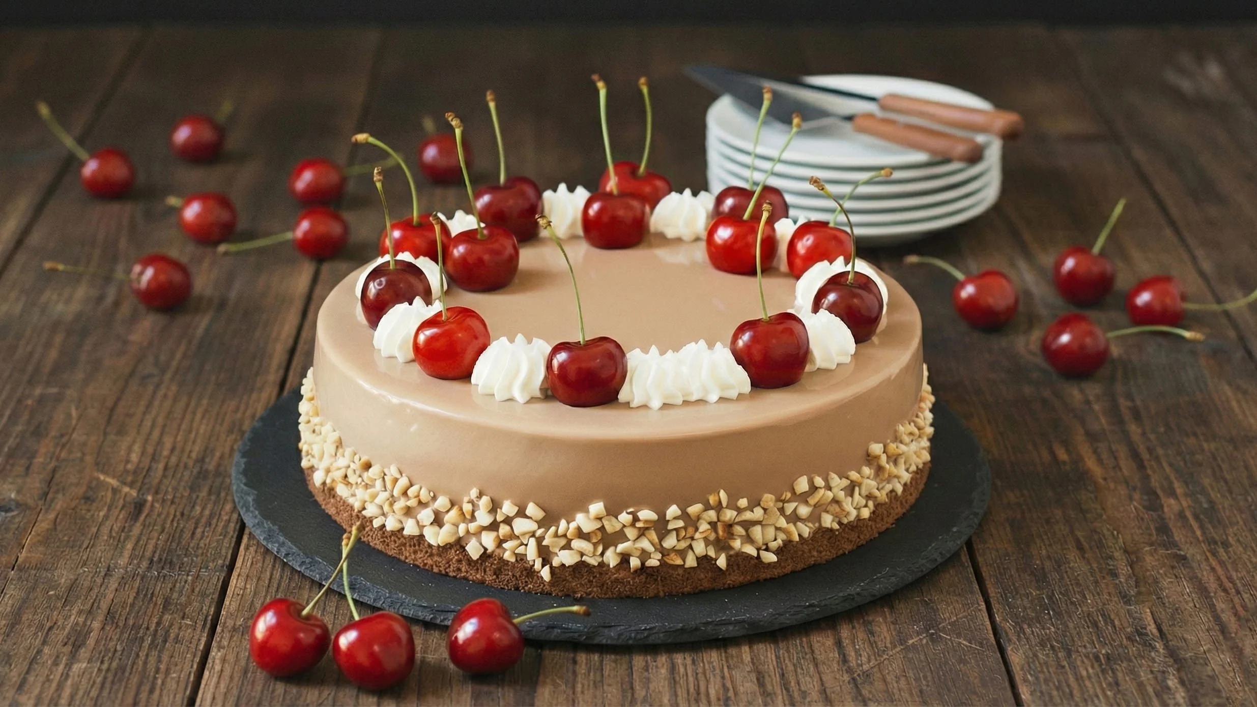 Torta od čokolade i višanja