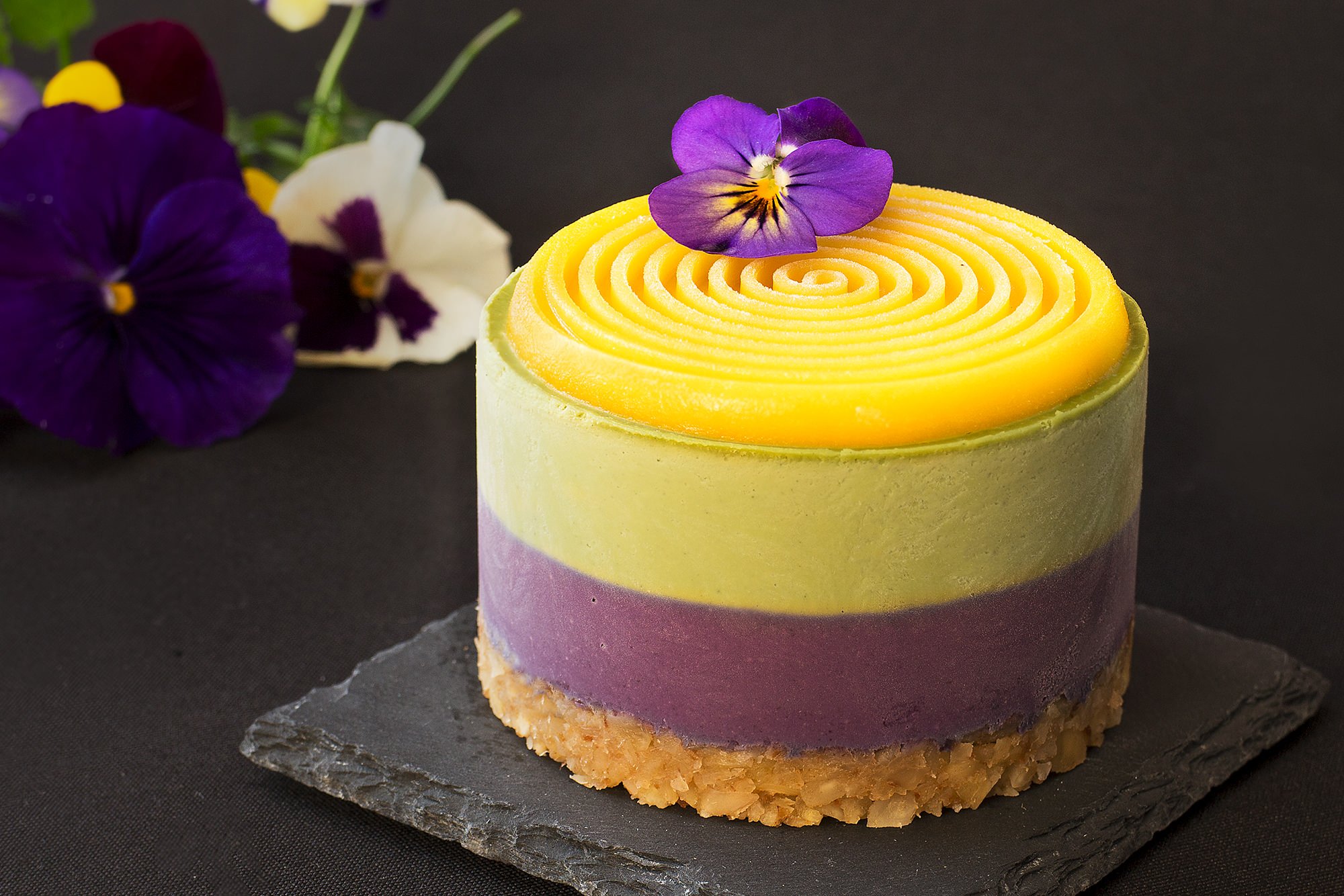 Zdrava tortica od borovnica, matcha caja i marakuje, Tereza Alabanda