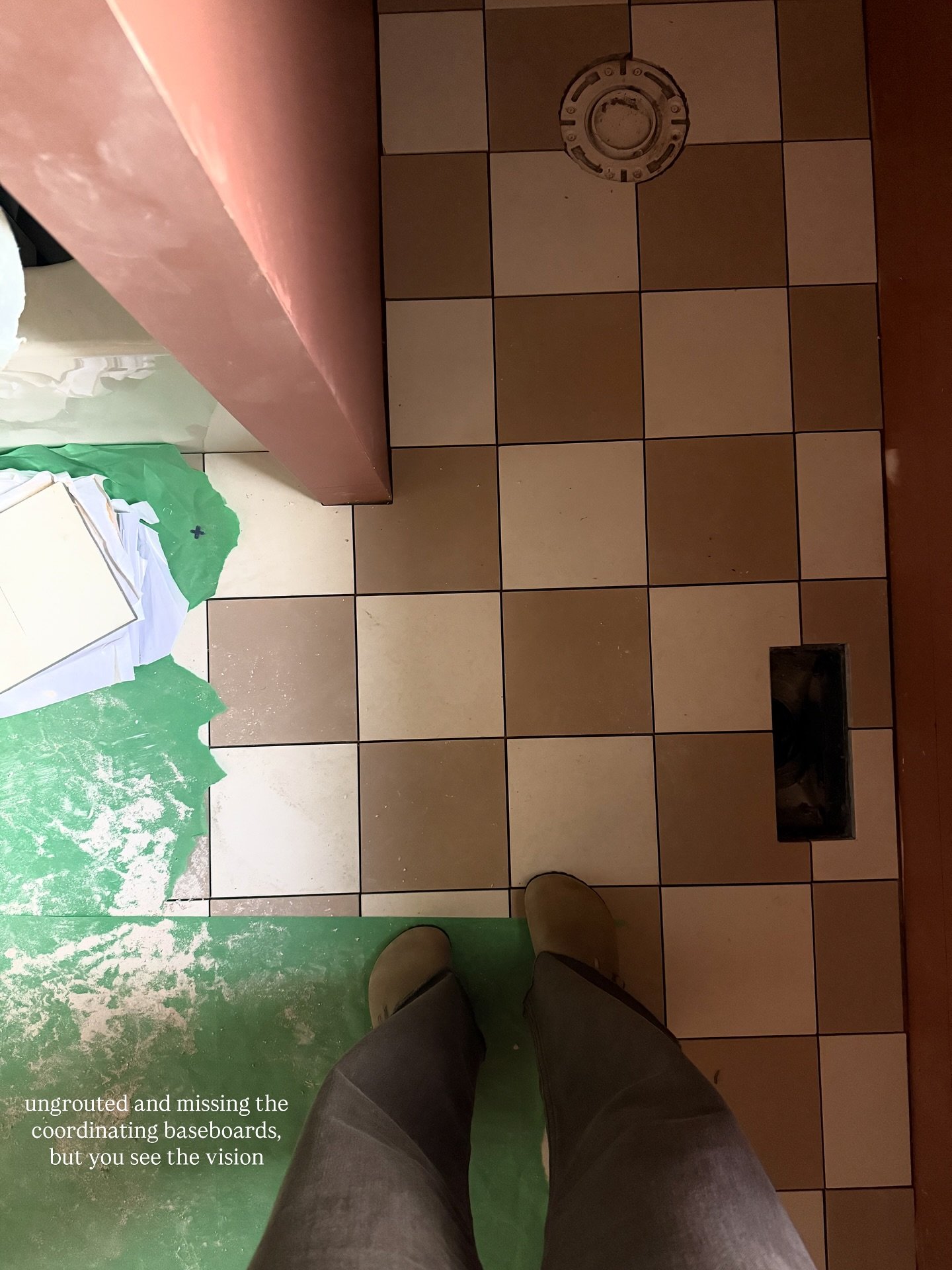 progress shots &mdash; nothing more satisfying than seeing your work start to take form, even at this stage when it&rsquo;s all just the foundation! so looking forward to all the pretty details and finishes and life to come together in our sweet quar