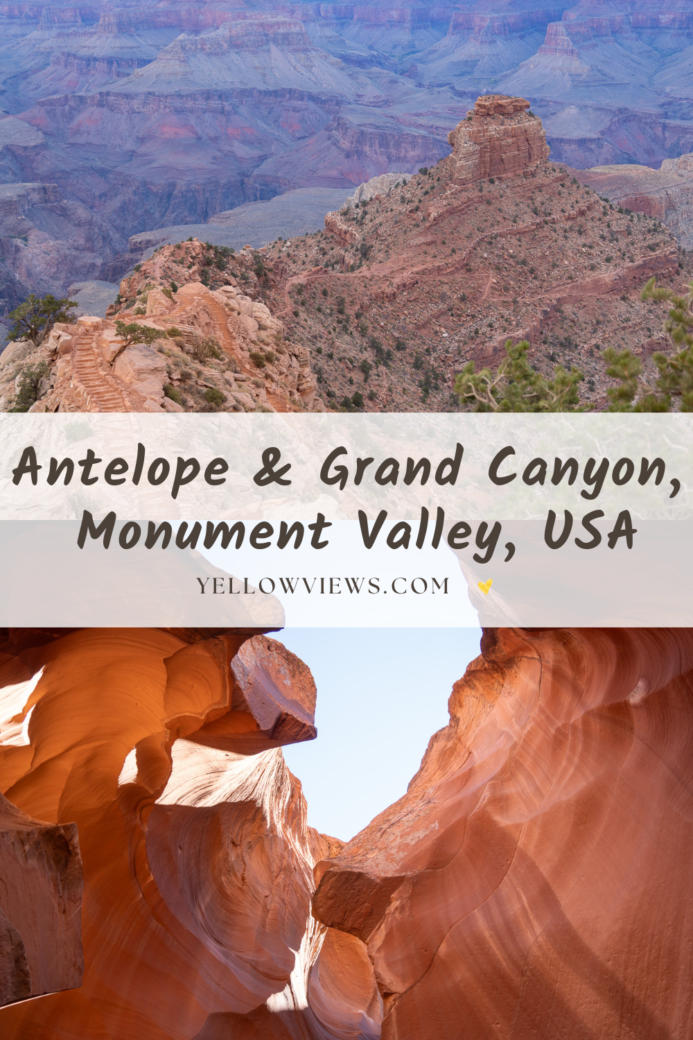Monument Valley, Antelope Canyon & Grand Canyon