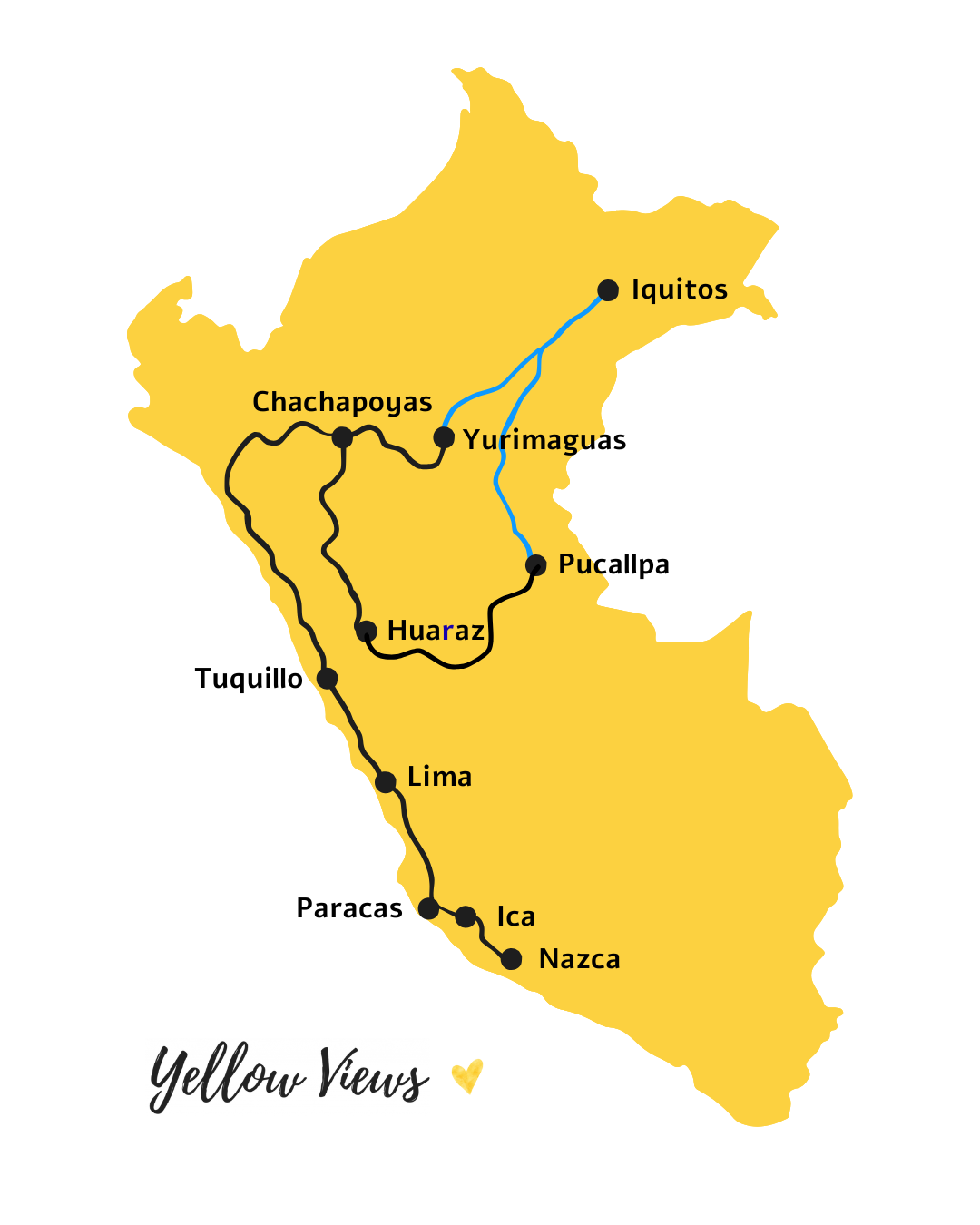 Peru travel itinerary