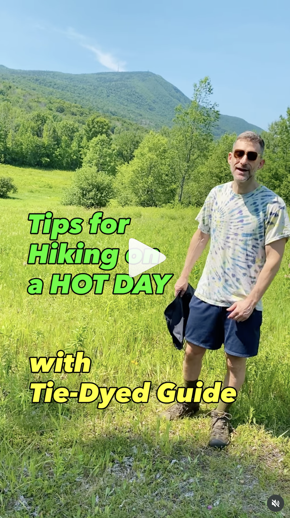 Reel: Tips for Hiking on a Hot Day