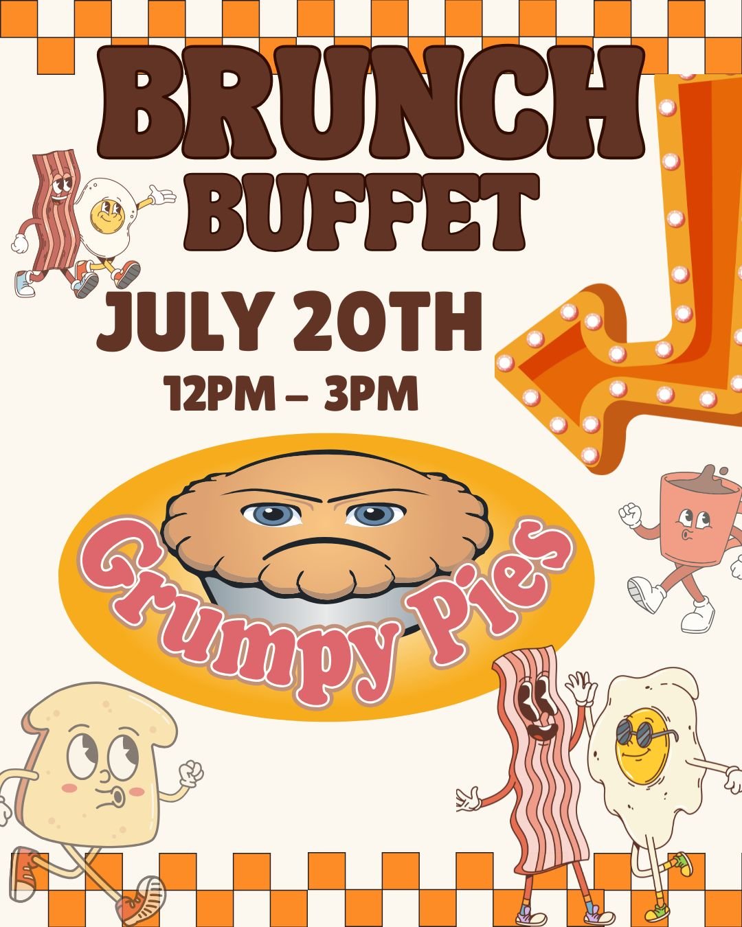 Grumpy Pies Brunch Buffet