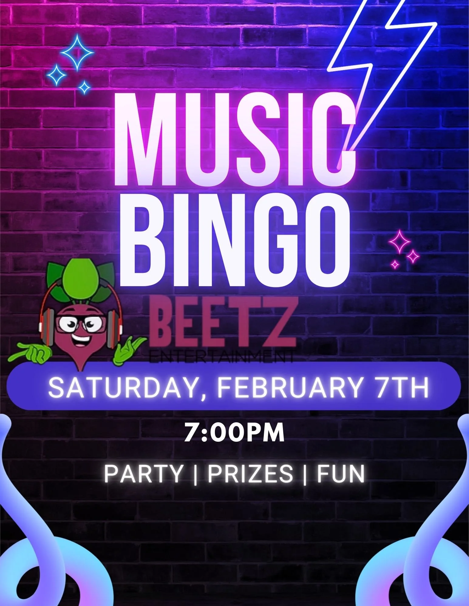 MUSIC BINGO WITH DJ BEETZ!