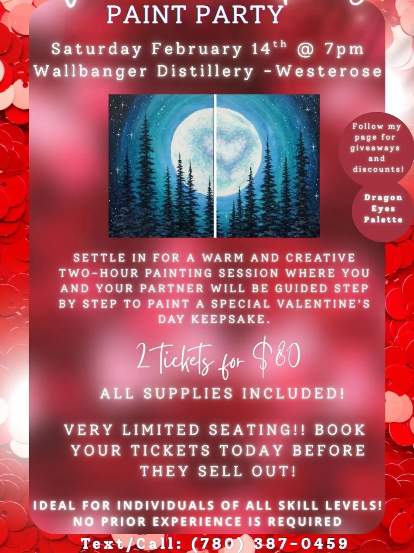 Valentine&rsquo;s Day is just around the corner, and if you&rsquo;re trying to plan a little date for you and your valentine, look no further! 

Couples Paint Night is coming to Wallbanger on February 14th &mdash; and yes, it&rsquo;s bringing all the
