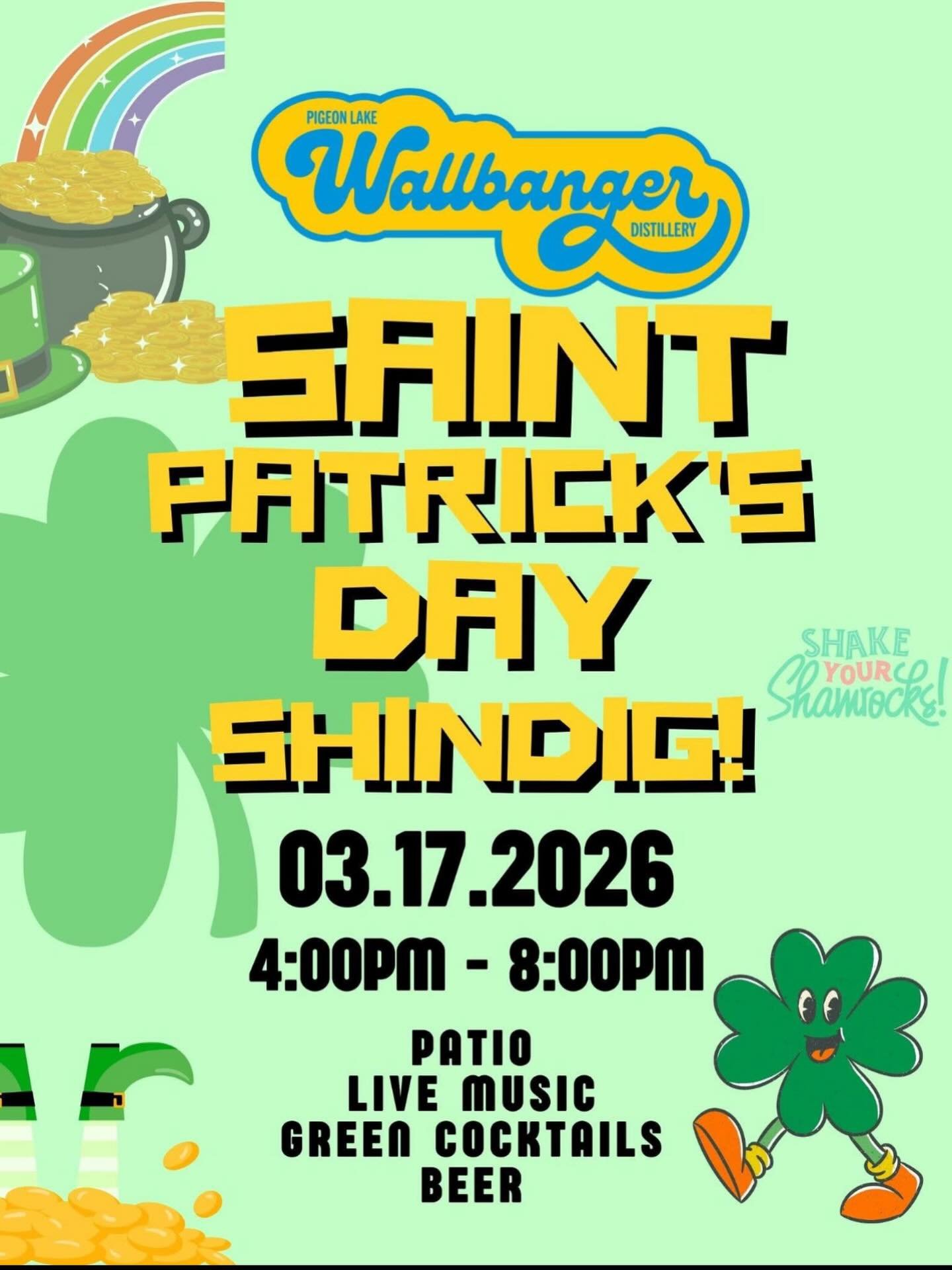 We&rsquo;re fully embracing the St. Patrick&rsquo;s Day vibes this year&hellip; and by that, we mean we&rsquo;re giving you a very good excuse to wear green on a Tuesday. ☘️

We&rsquo;re opening our doors at 4:00pm on Tuesday, March 17th for a proper