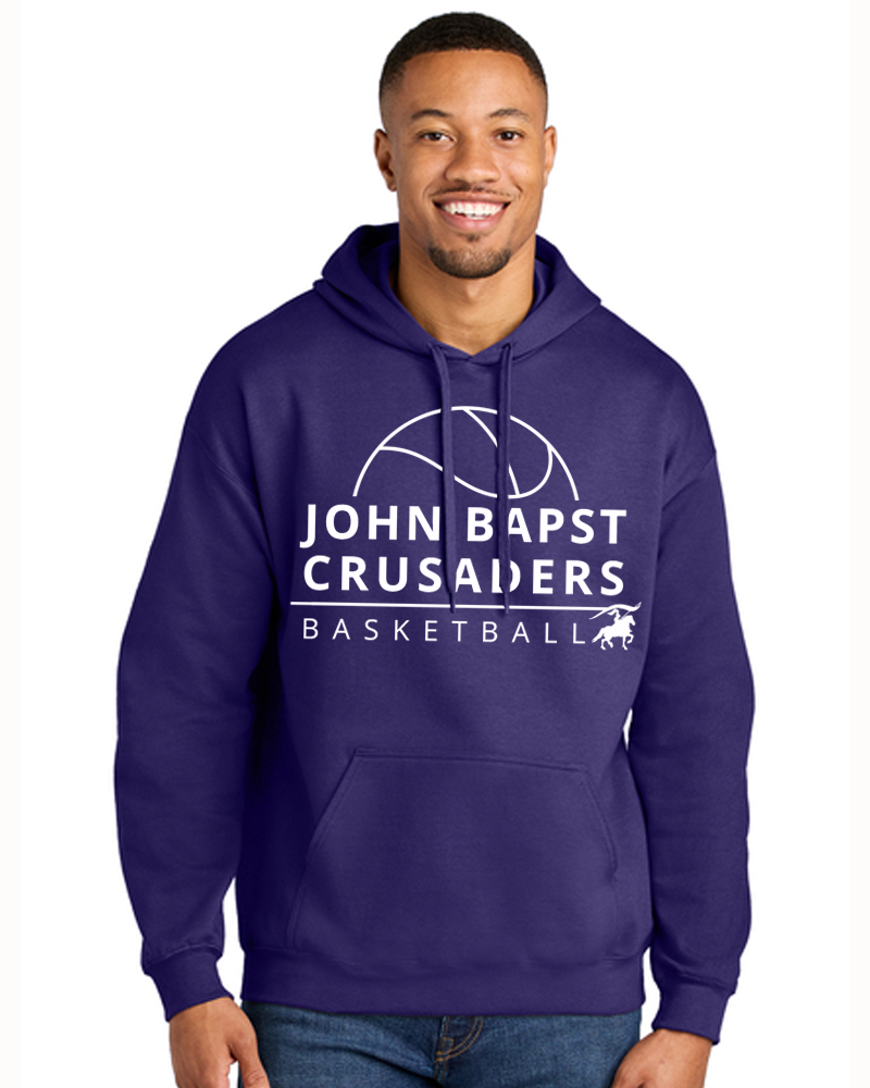 Crusader Basketball Sweatshirt Purple
