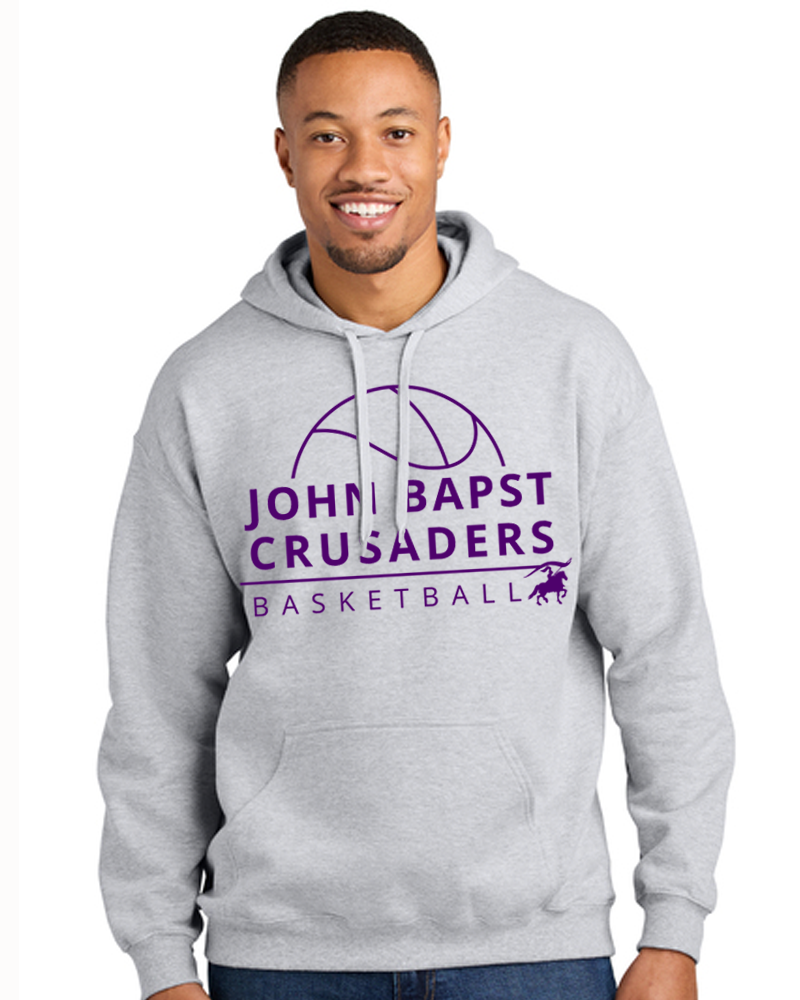 Crusader Basketball Sweatshirt Gray