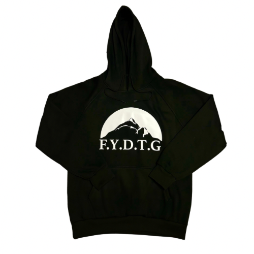 LOGO PULLOVER HOODIE BLACK