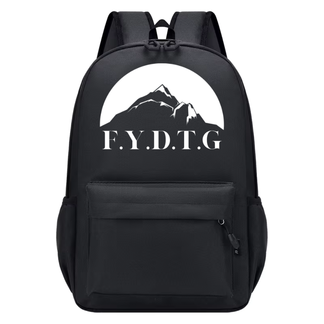 LOGO BLACK BOOK BAG