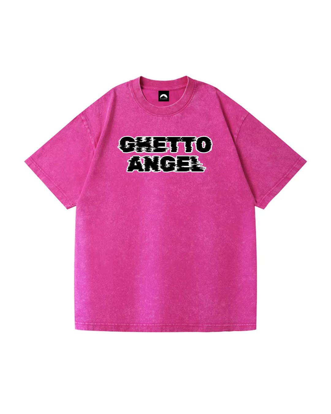 GHETTO ANGEL VINTAGE ACID WASHED T-SHIRT