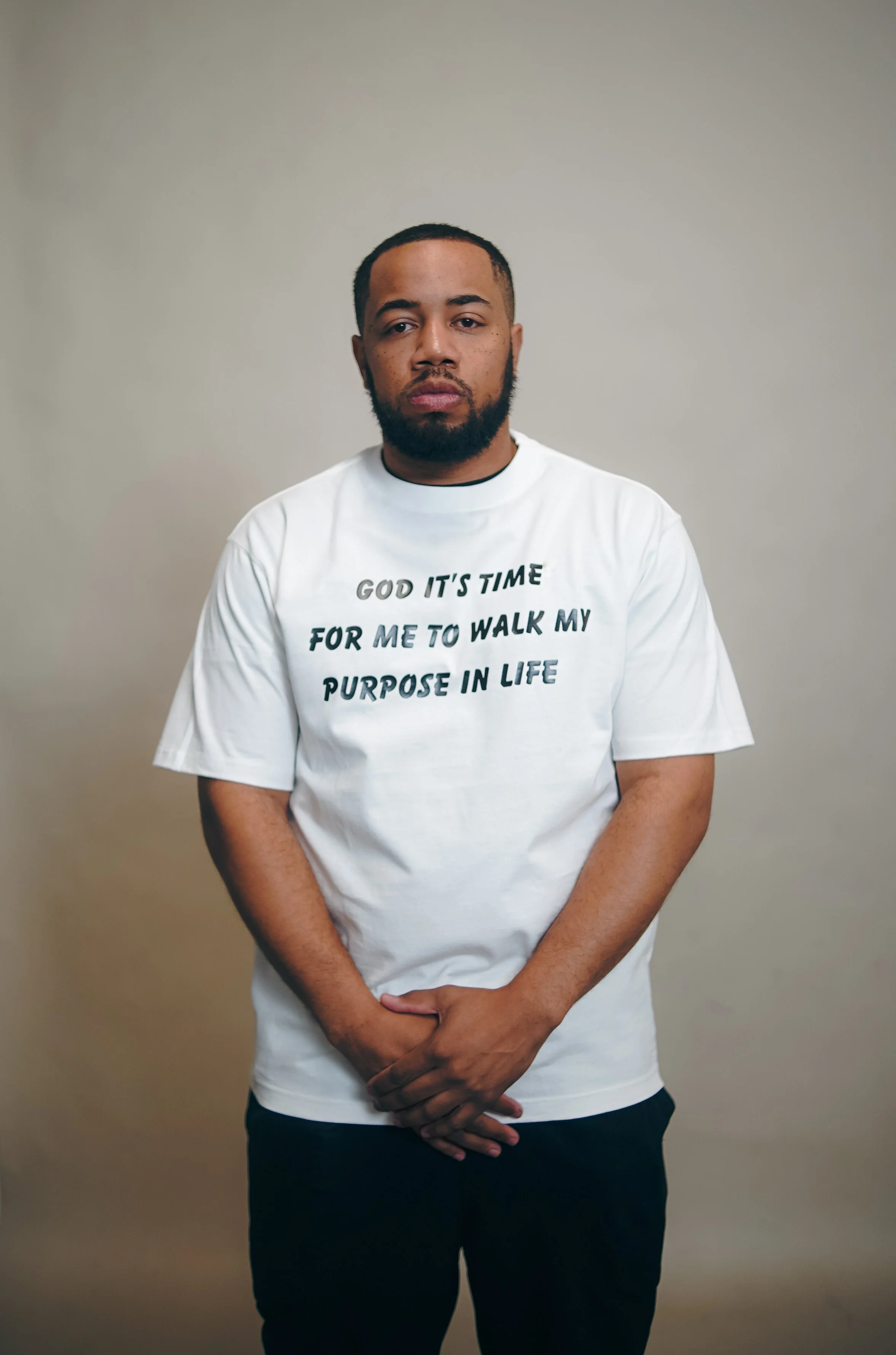 WALK YOUR PURPOSE  T-SHIRT WHITE